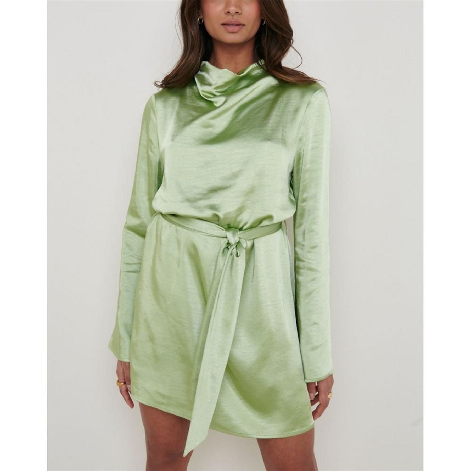 Pretty Lavish Jayda Cowl Mini Dress