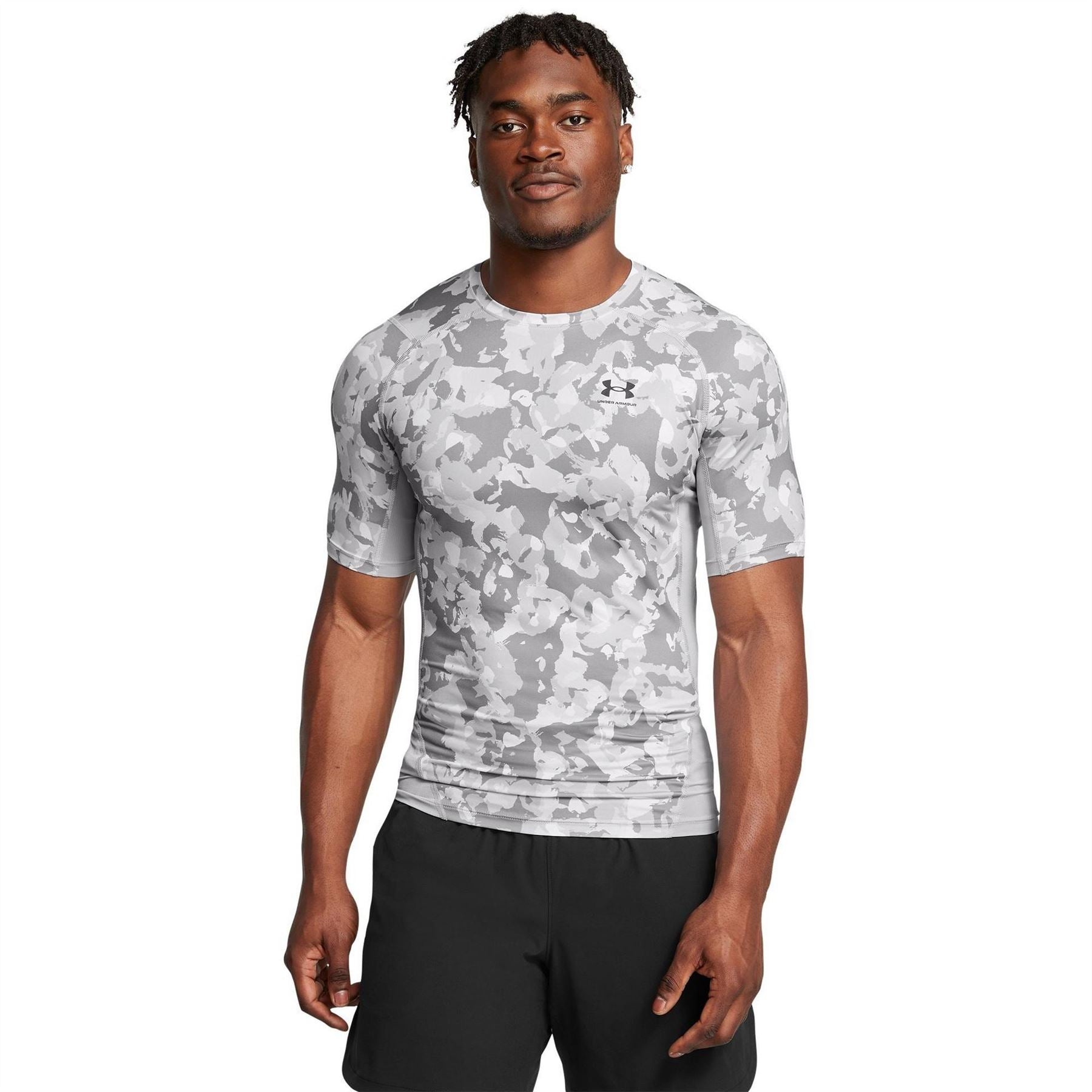 Under Armour Mens Heatgear® Printed Short Sleeve