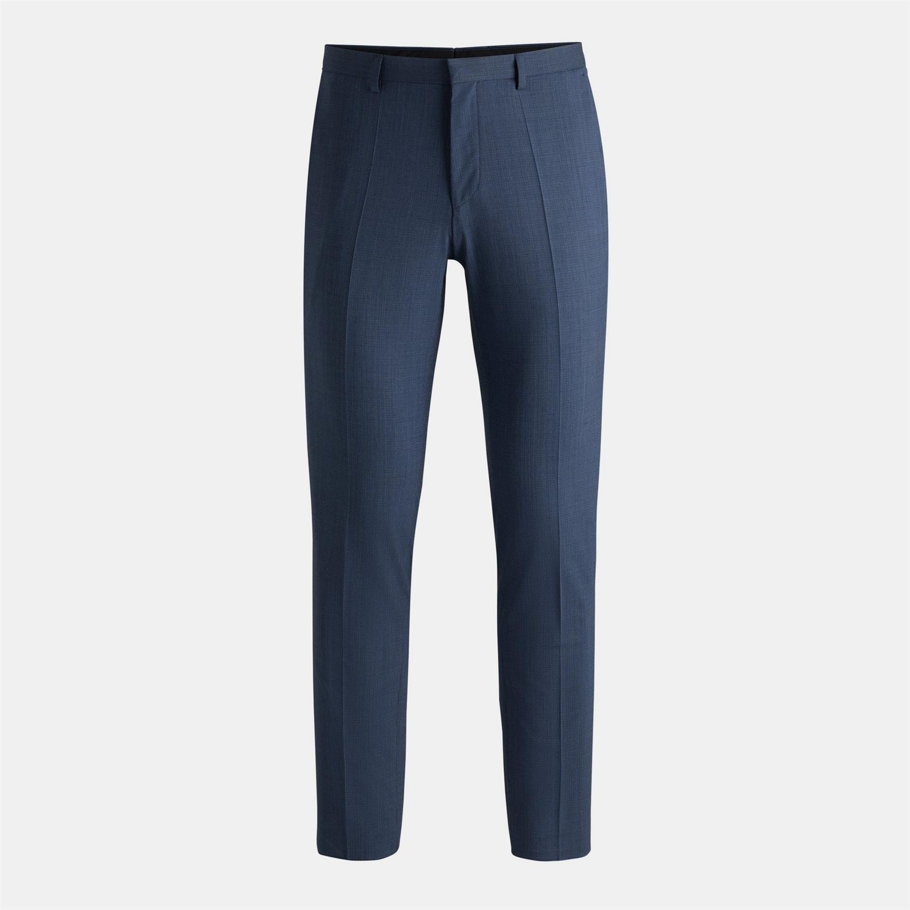 Hugo Hesten232x Solid Patterned Slim Chinos