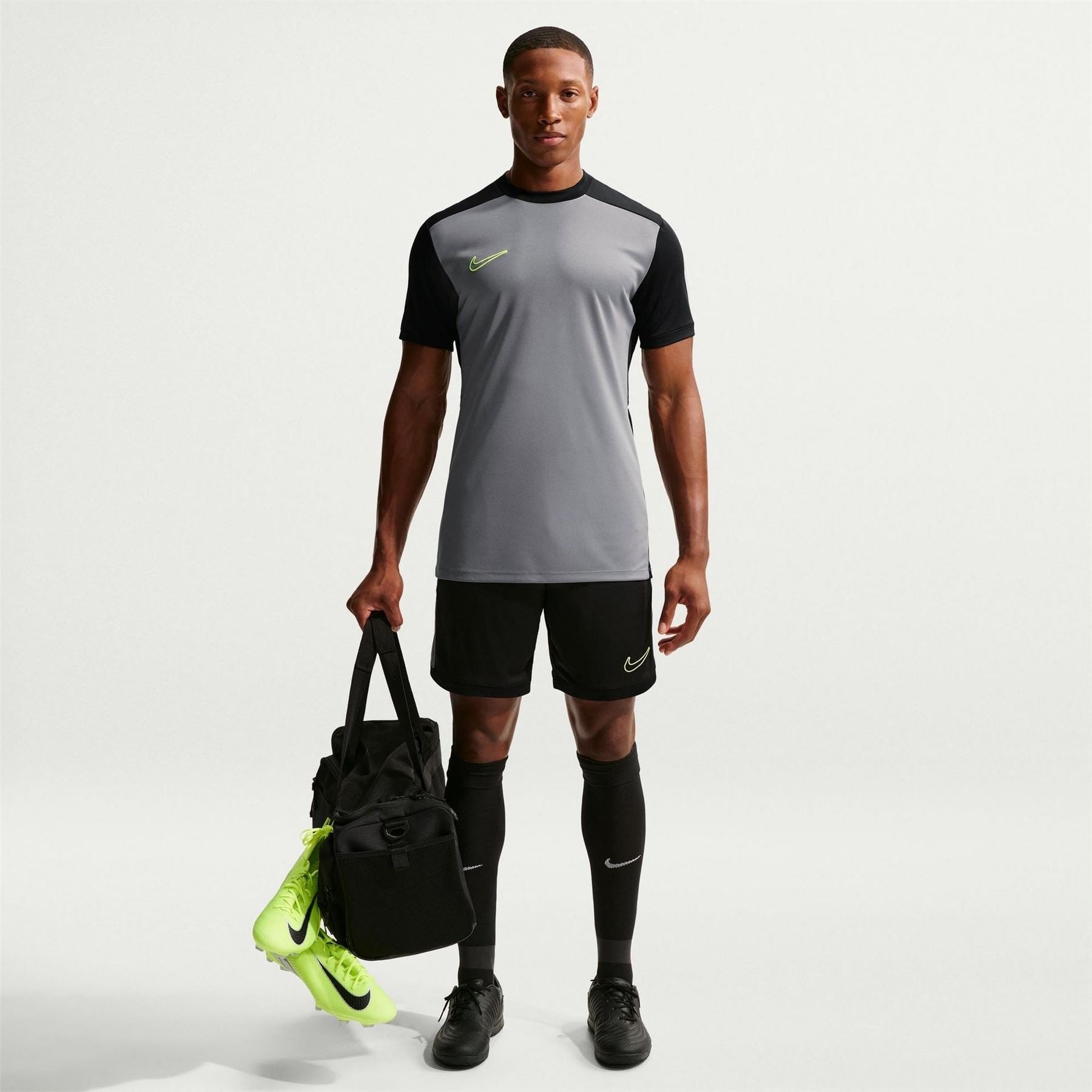 Nike Mens Dri Fit Academy Short Sleeve Football Top