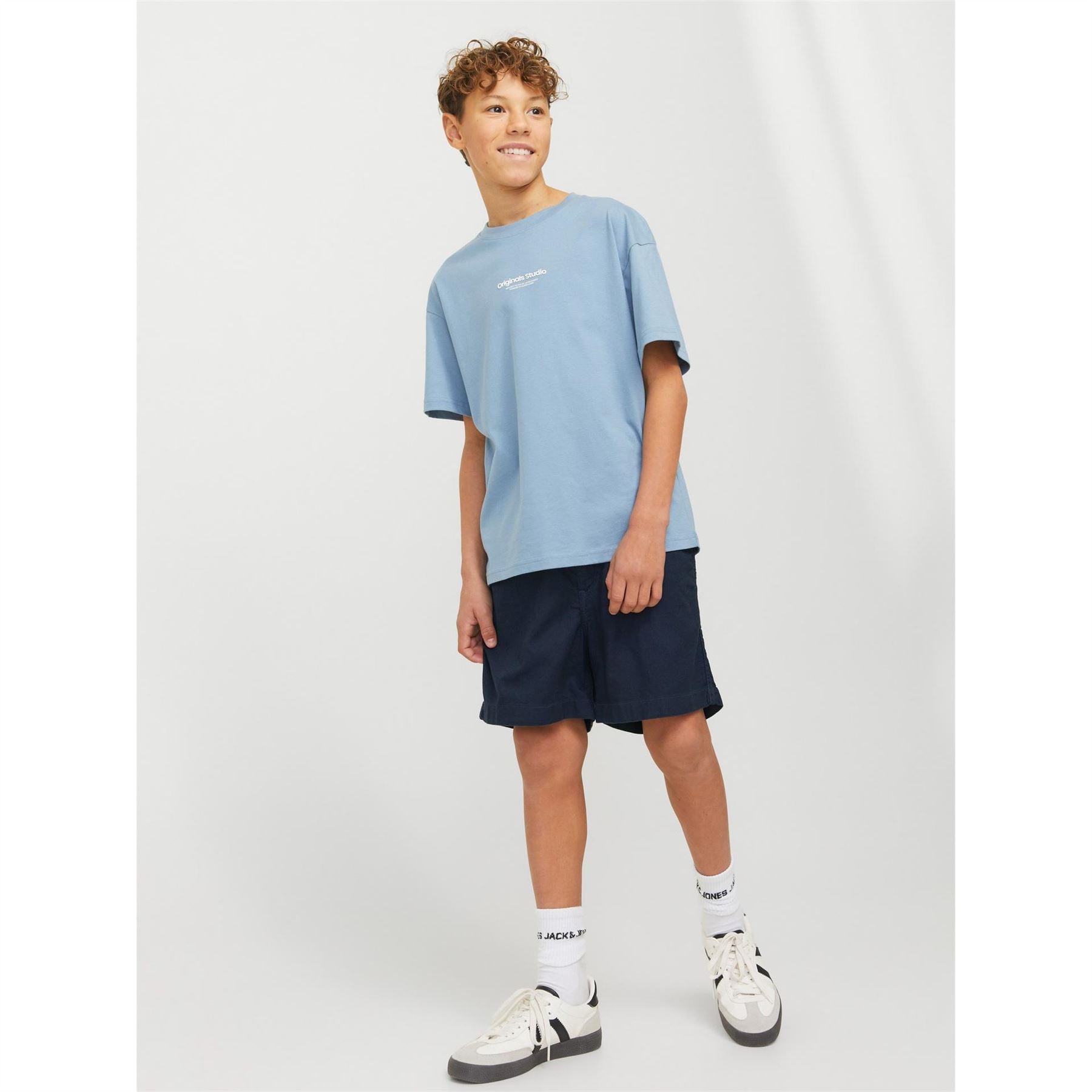 Jack and Jones Linen Woven Tracksuit Shorts