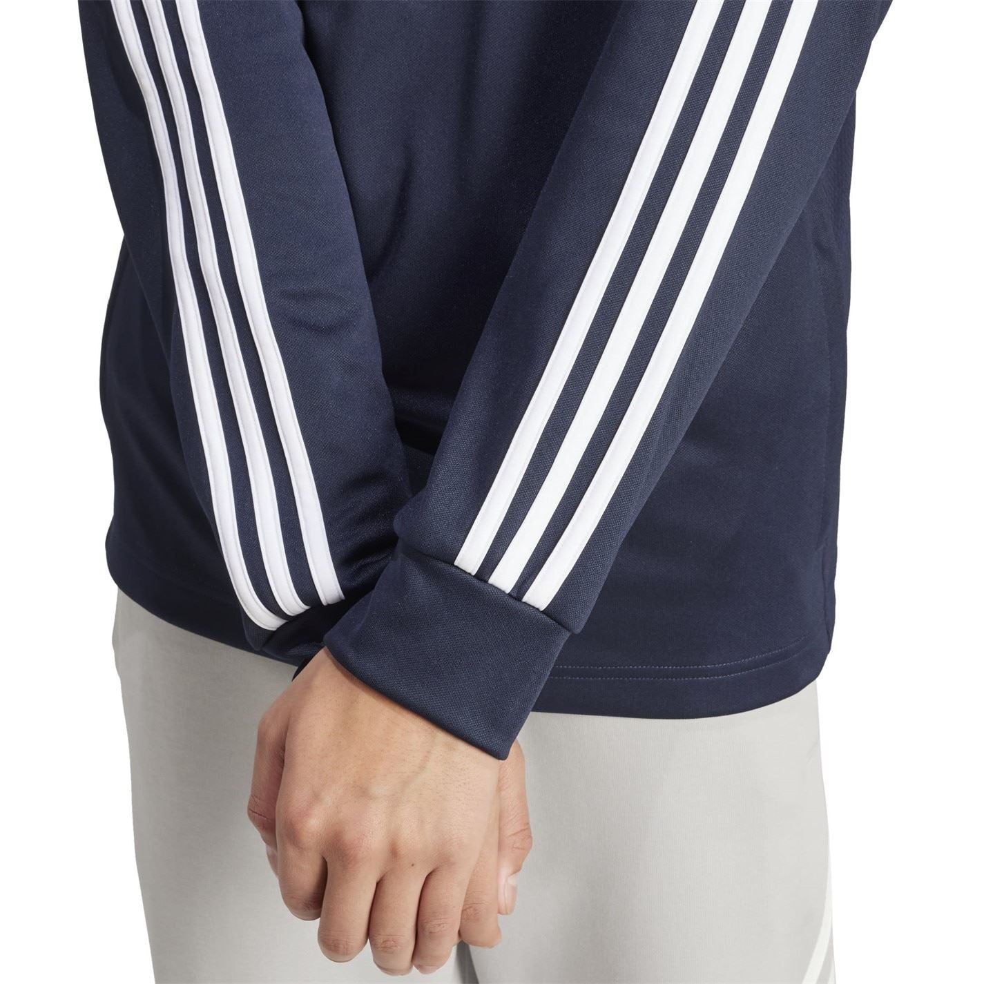 adidas Mens Sereno Long Sleeve Zip Top