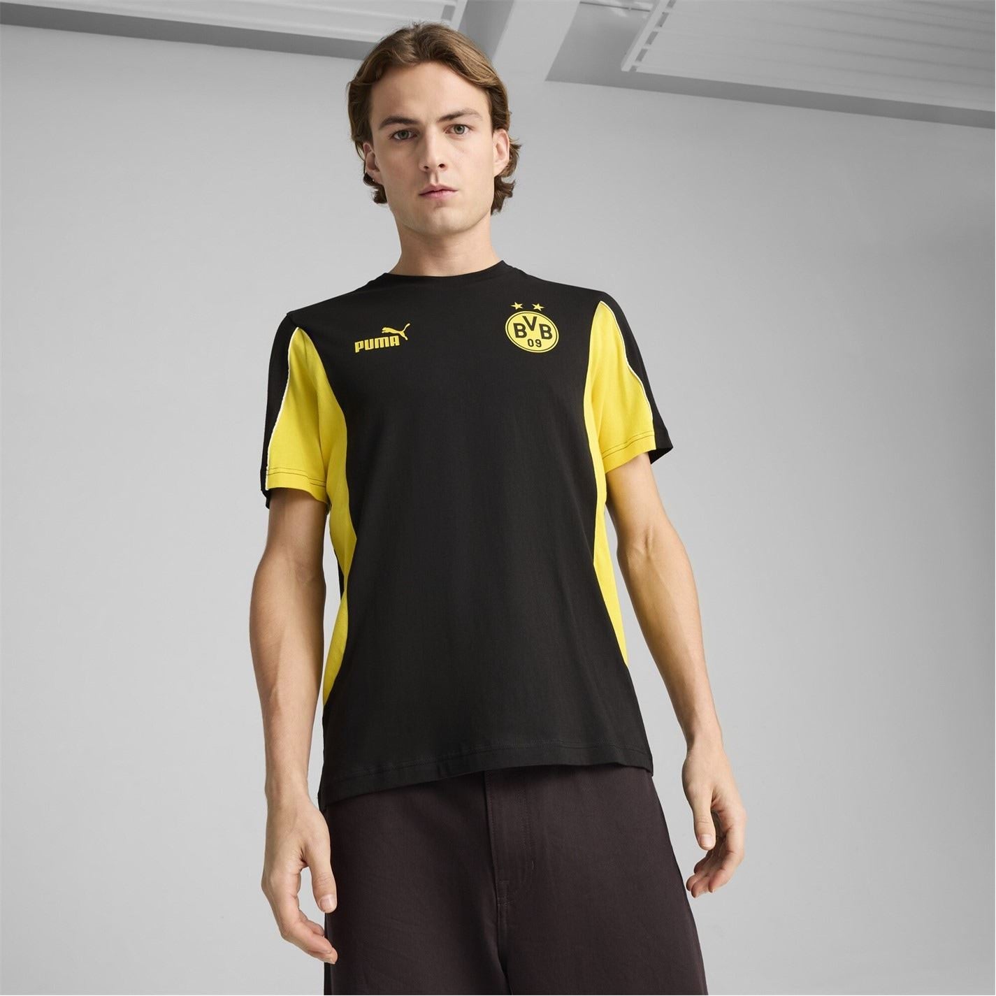 Puma Borussia Dortmund Ftblarchive T-Shirt Adults