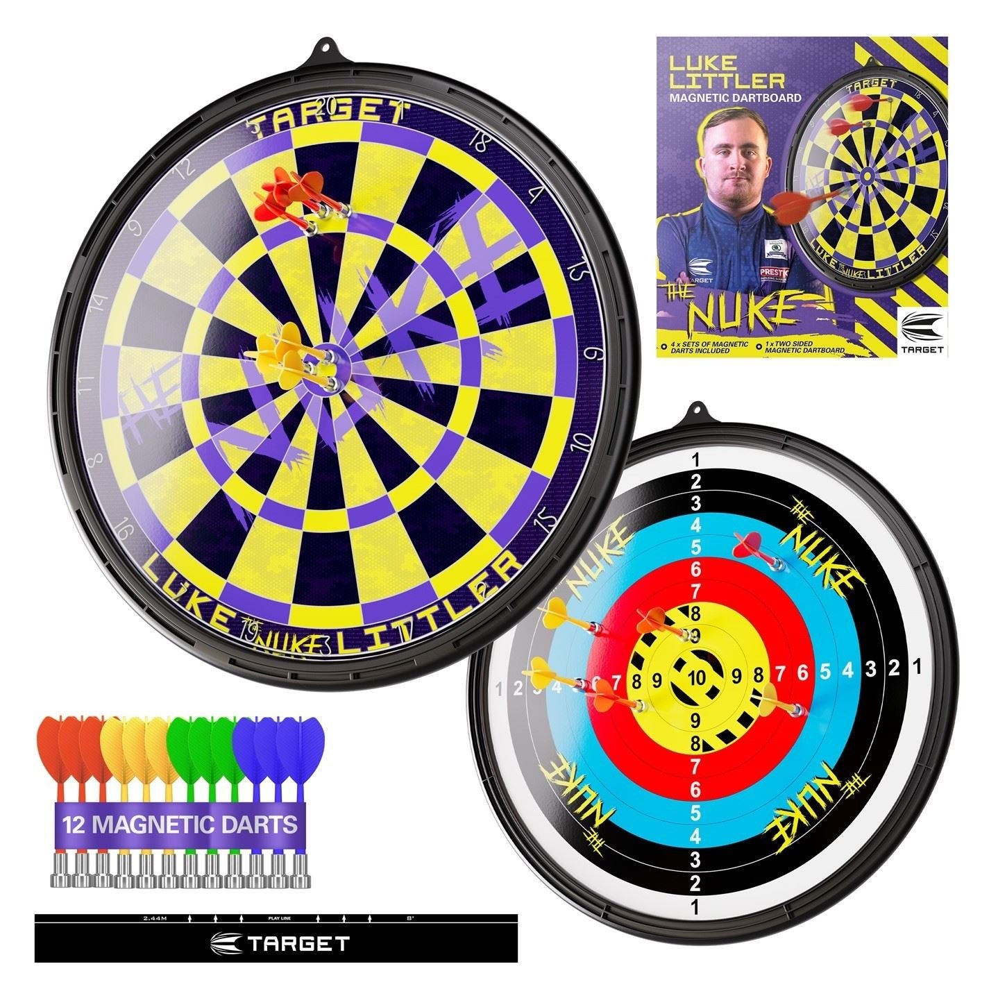 Target Darts Luke Littler Magnetic Dartboard