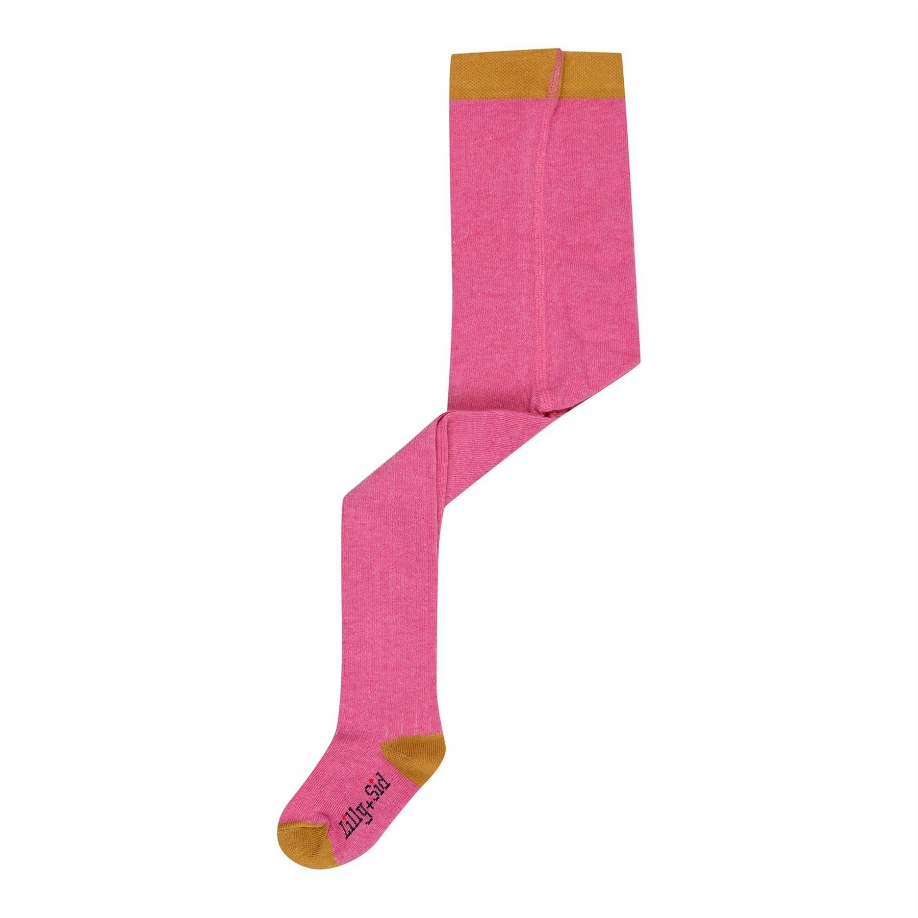 Lilly and Sid Colored Ribbed Opaque Tights