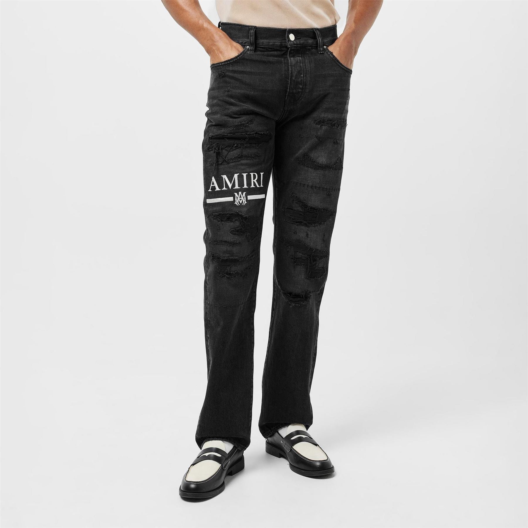 Amiri Workman Straight Leg Jeans