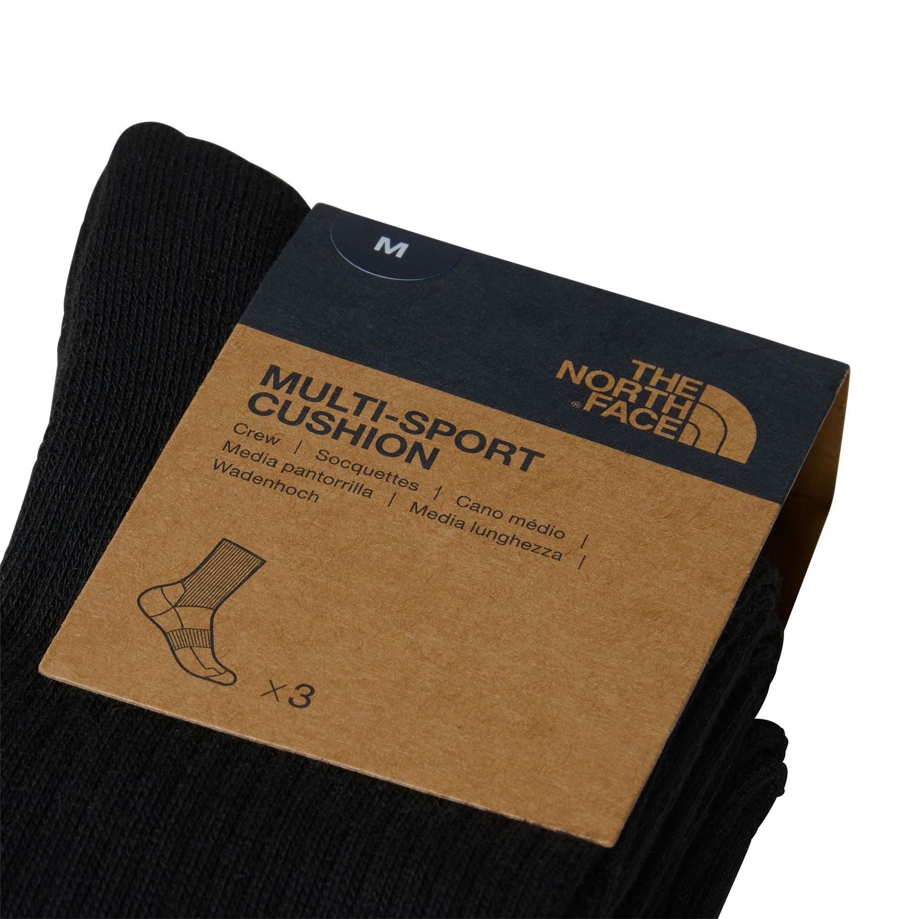 The North Face Multi Sport Cushion Crew Socks 3 Pack