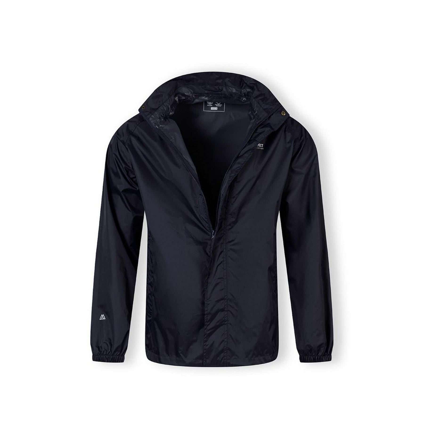 Minoti Men Packaway Waterproof Jacket With Zip Pockets Navy