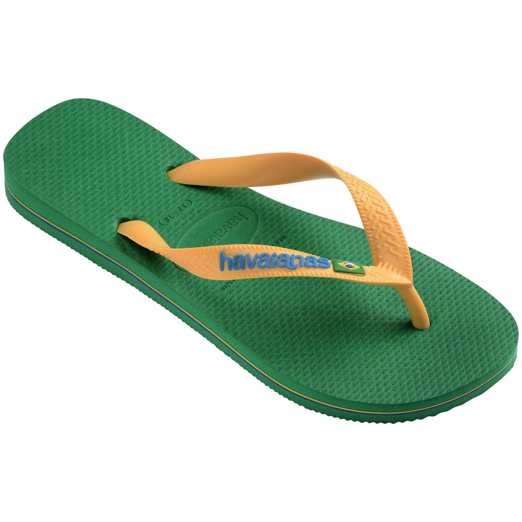 Havaianas Brasil Logo Flip Flops