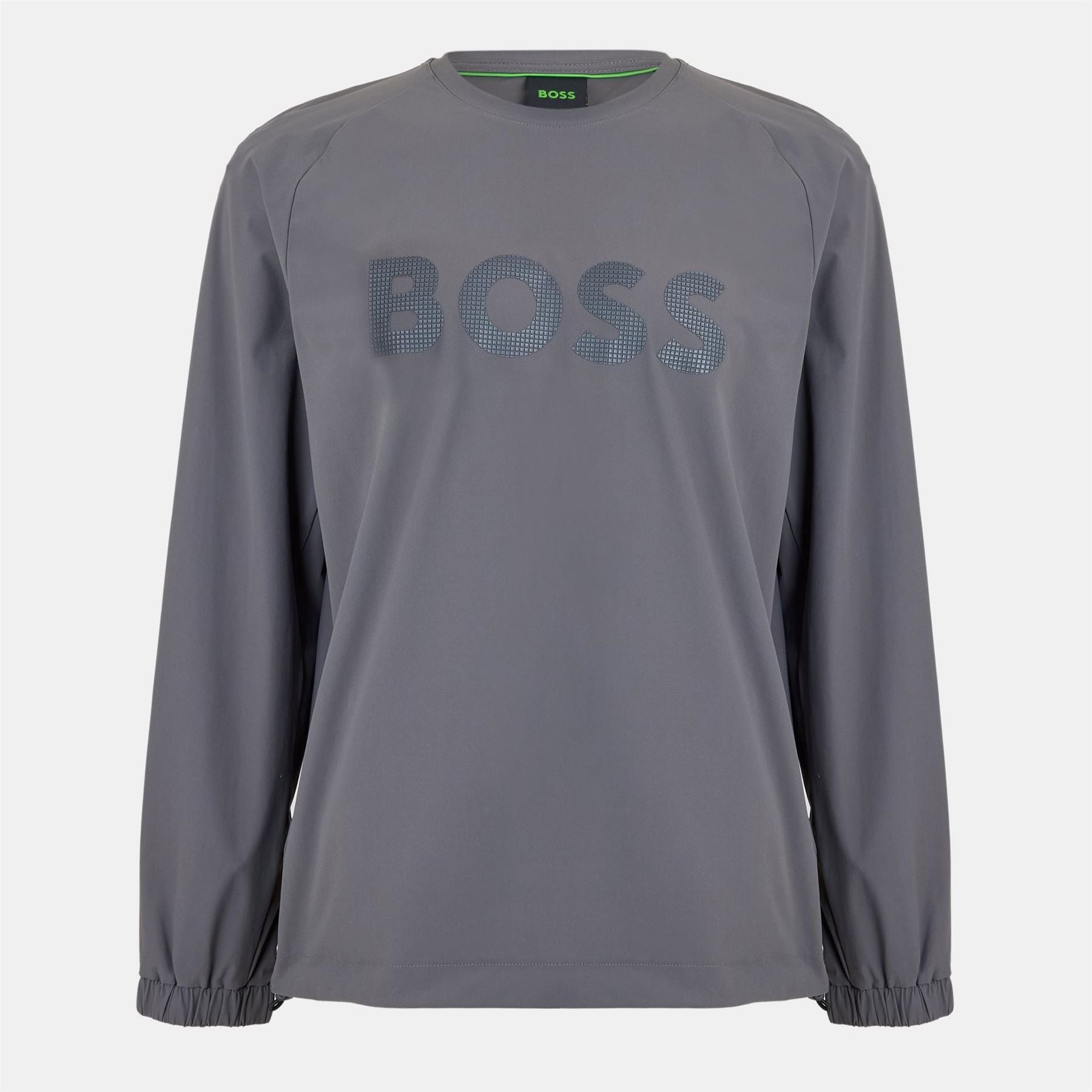 Boss Crew Neck Raglan Sleeve Long Sweater
