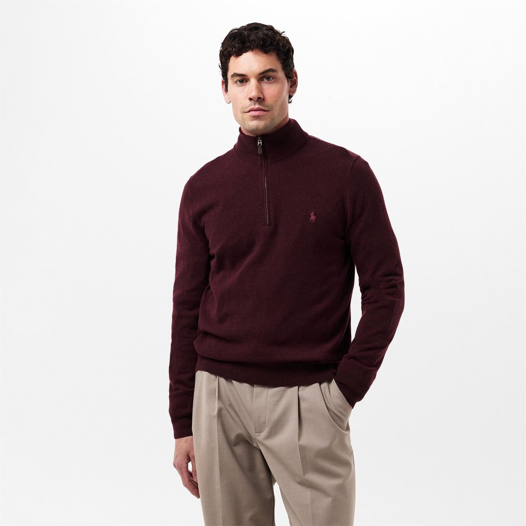 Polo Ralph Lauren Loryelle Quarter Zip Sweater
