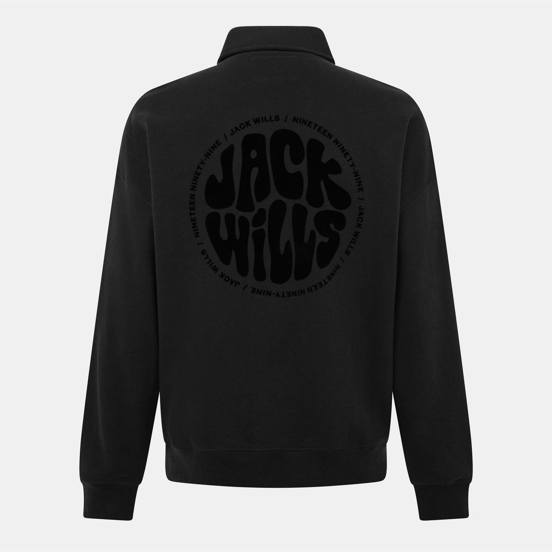 Jack Wills Slouch Quarter Zip Top