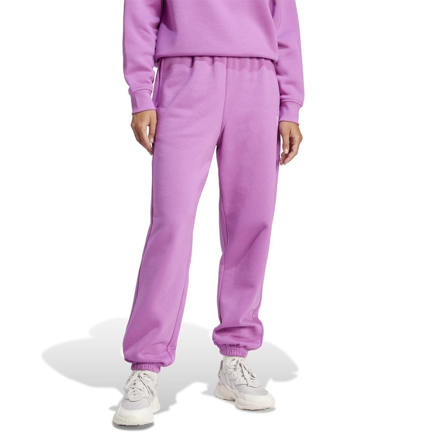 adidas Originals Solid Patterned Straight Joggers