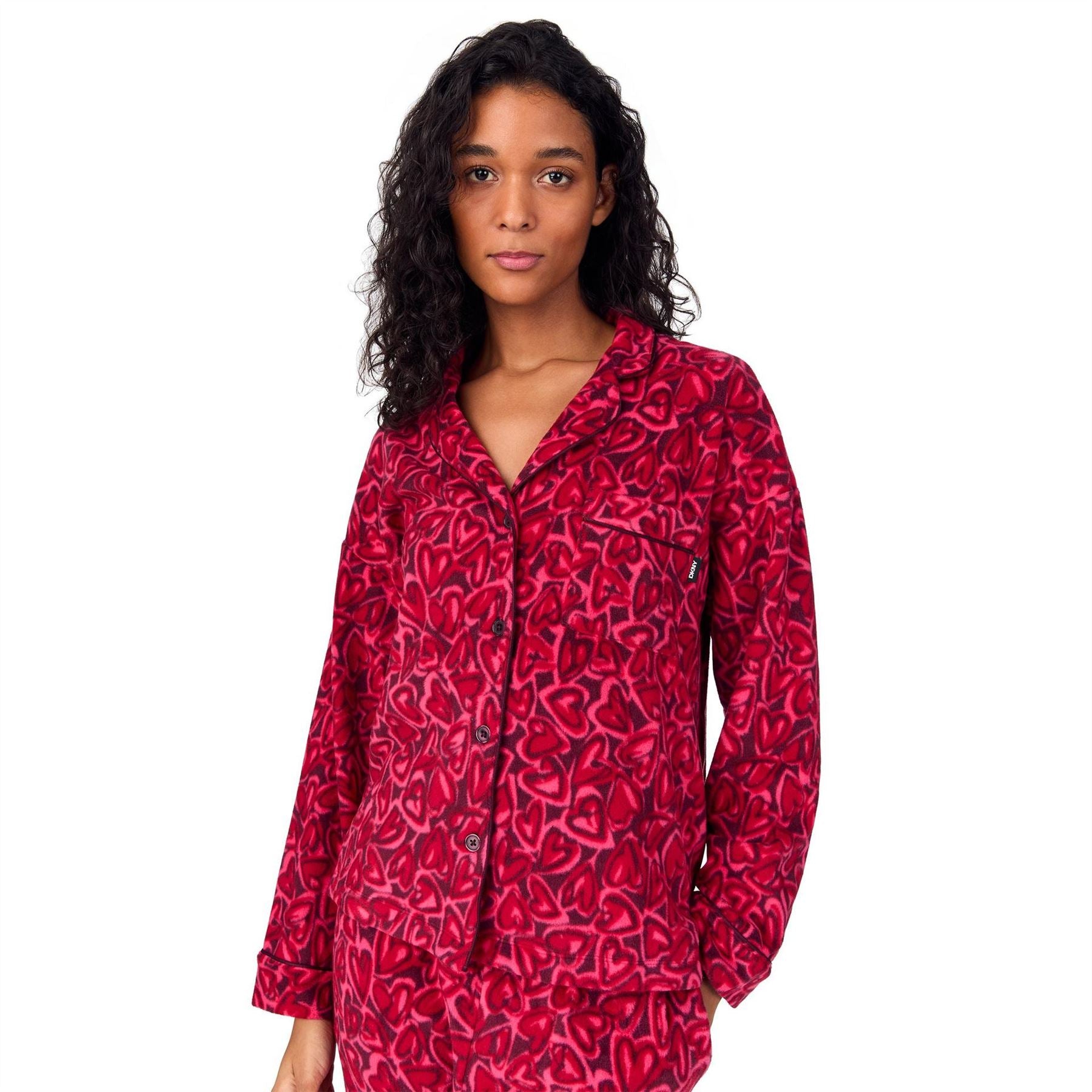 DKNY Long Sleeve Fleece Pyjama Sets