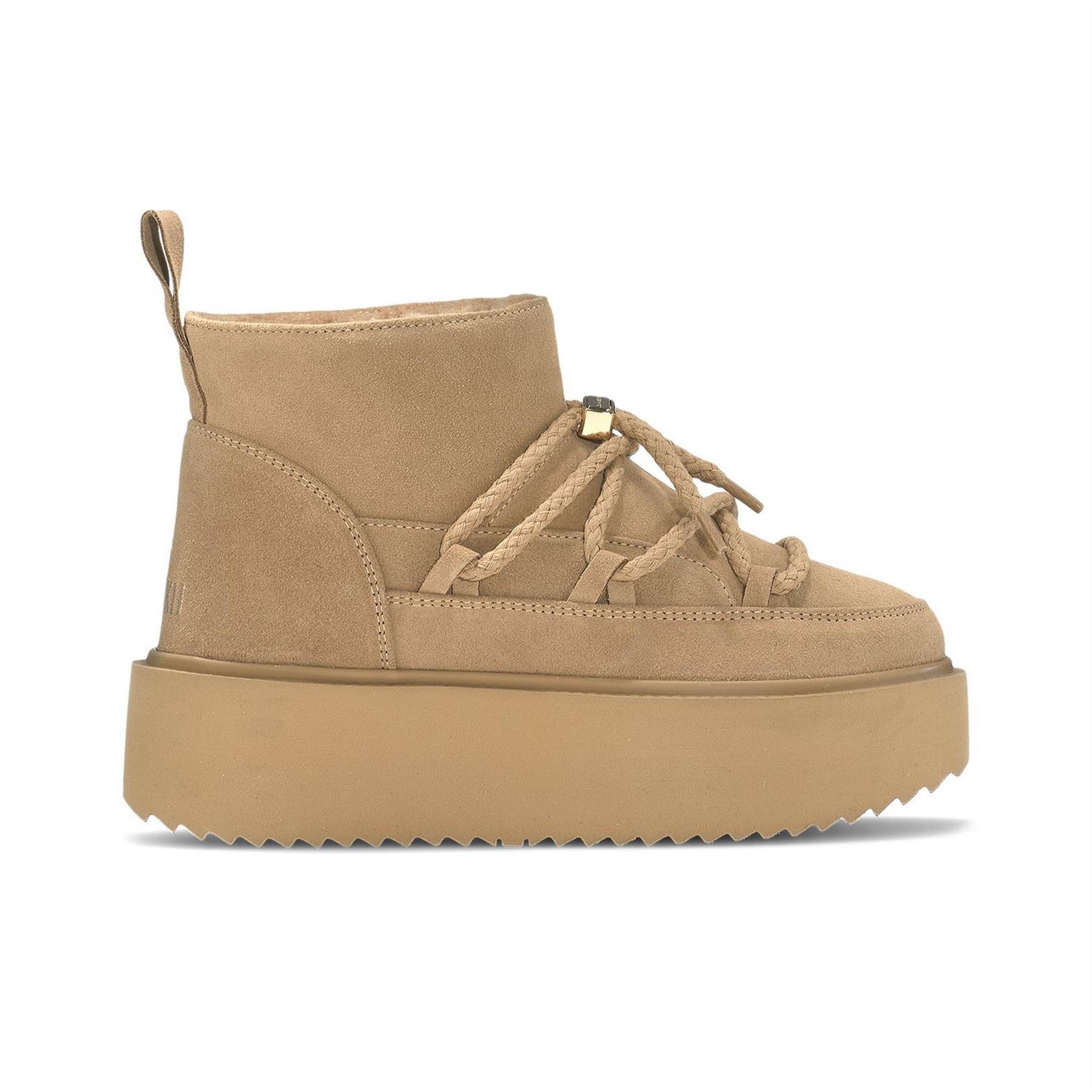 Inuikii Snug Platform Lace-Up Boots