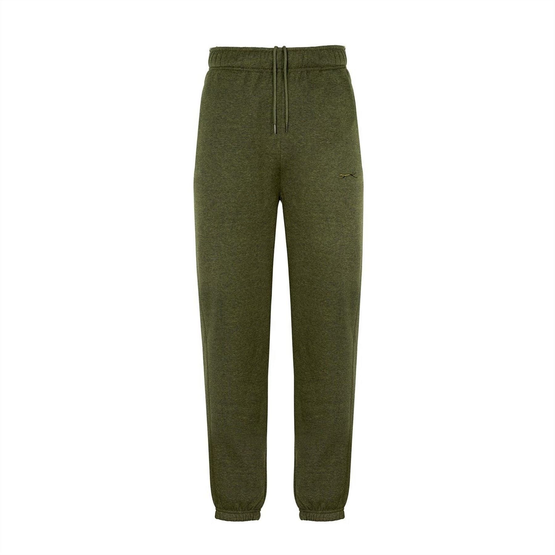Slazenger Mens Cuffed Fleece Jogging Bottoms