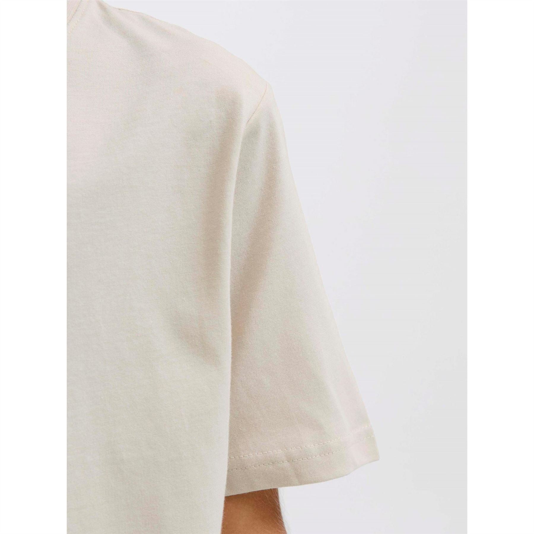 Jack and Jones Soho Logo Print Crew Neck Short Sleeve Jersey T-Shirt