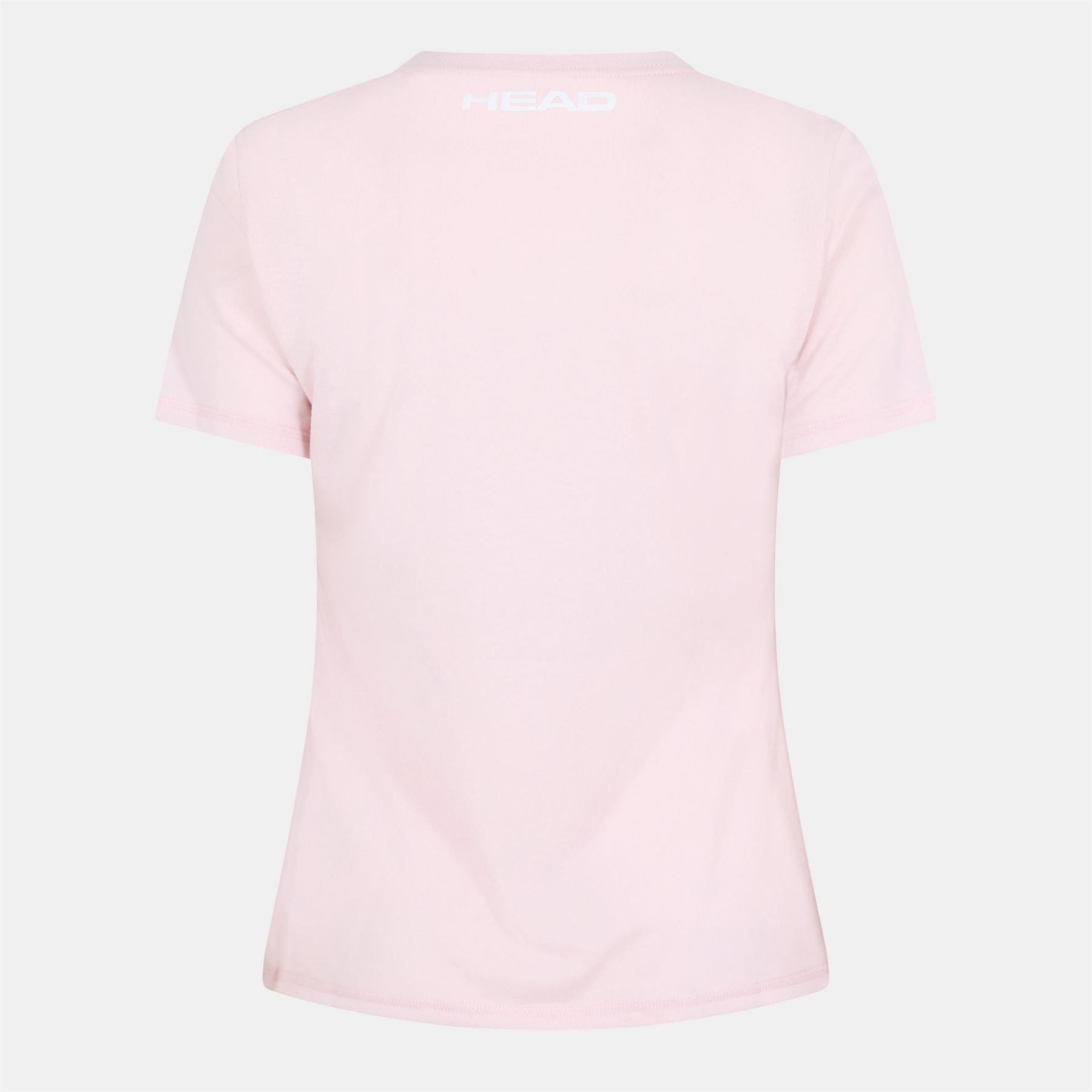 HEAD Padel Lettering Crew Neck Short Sleeve Jersey T-Shirt