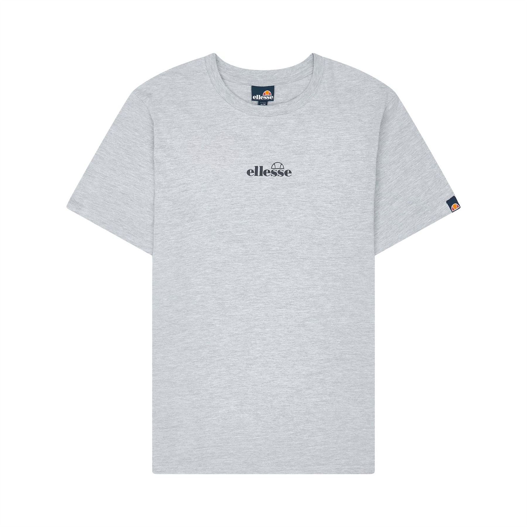 Ellesse Ollio Woven Logo Tab Crew Neck Jersey T-Shirt