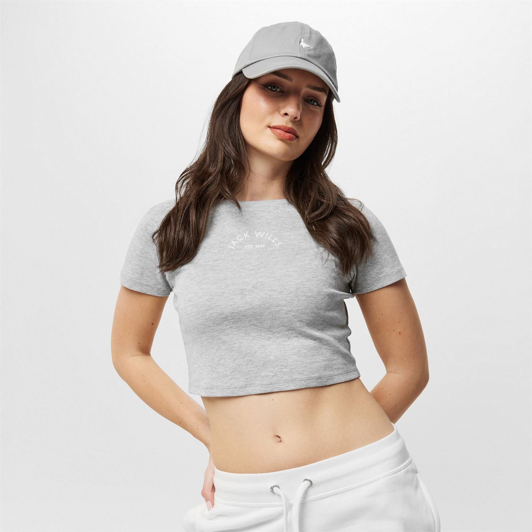 Jack Wills Cropped Baby Tee Ladies