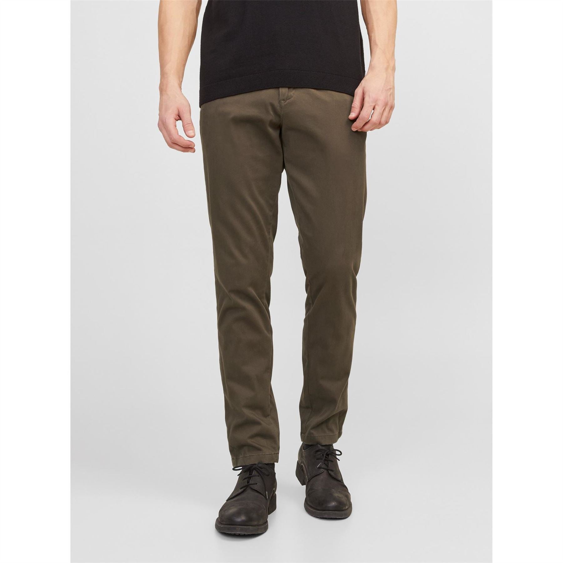 Jack and Jones Marco Bowie Straight Leg Chinos