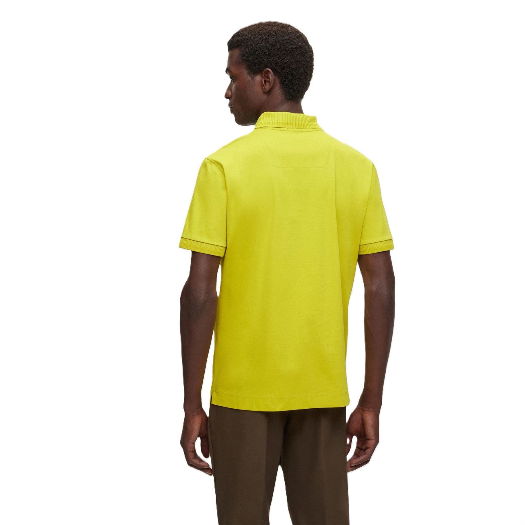 Boss Collared Neck Short Sleeve Regular Fit Shirt