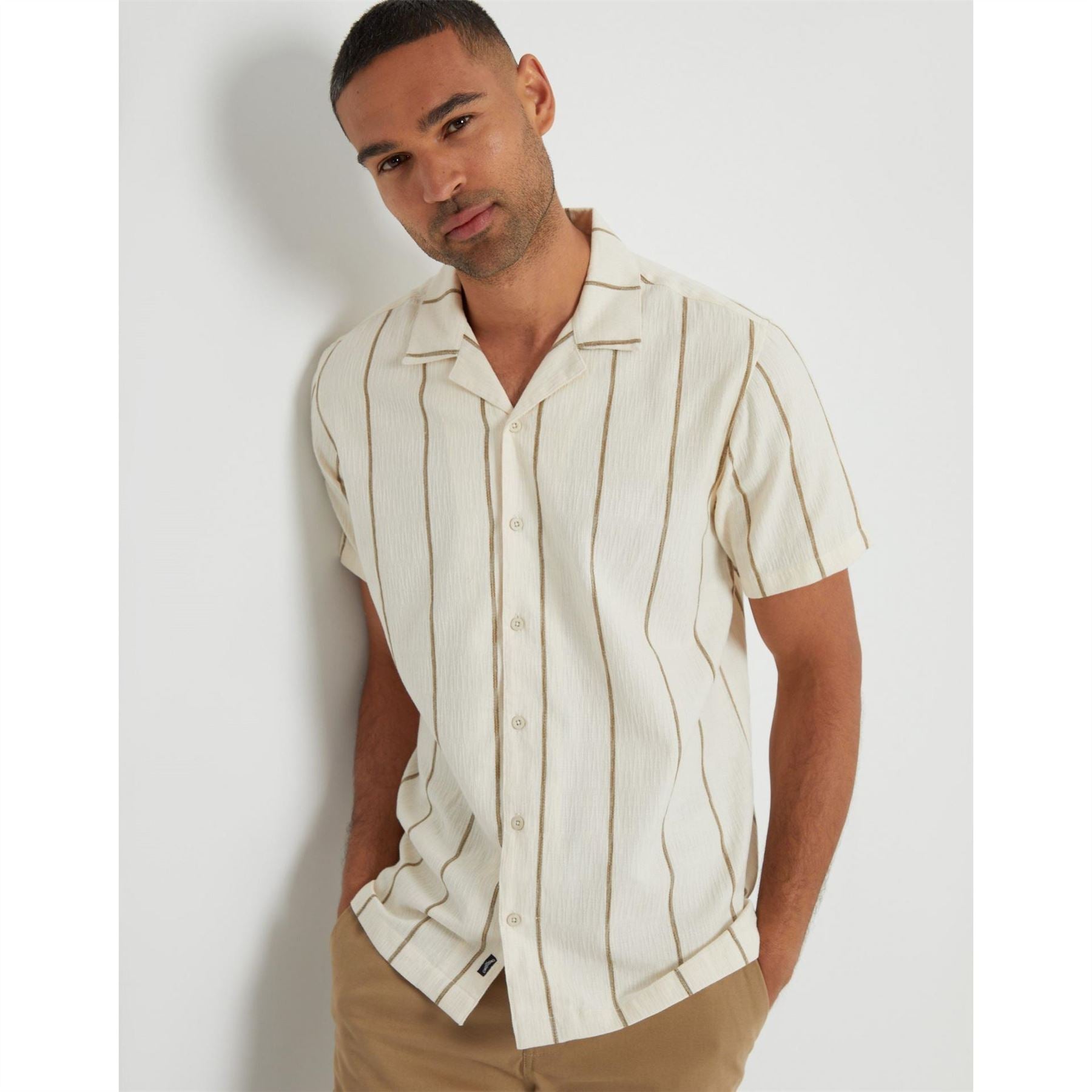 Threadbare Regular Fit Short Sleeve Shirt
