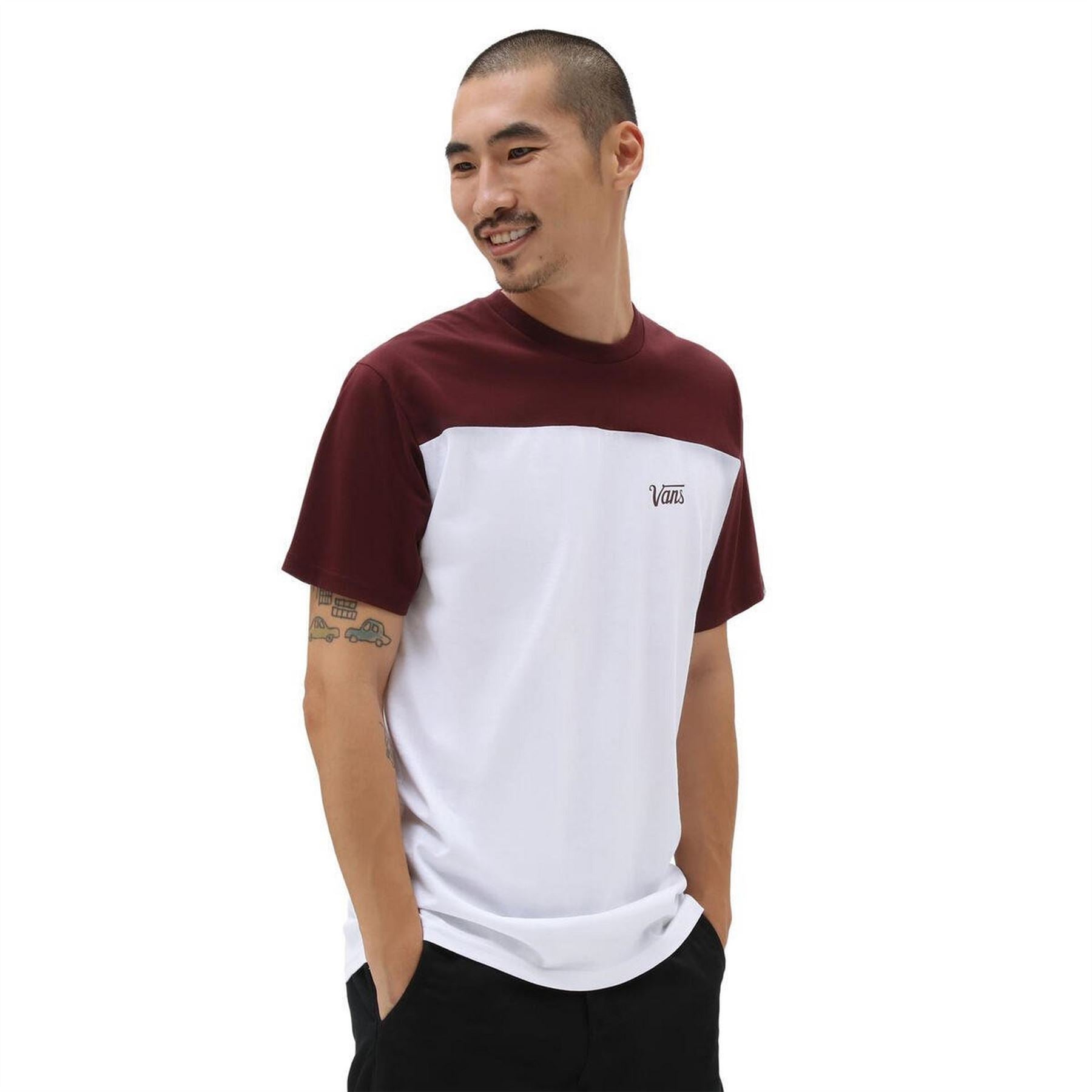 Vans Script Regular Fit Crew Neck T-Shirt