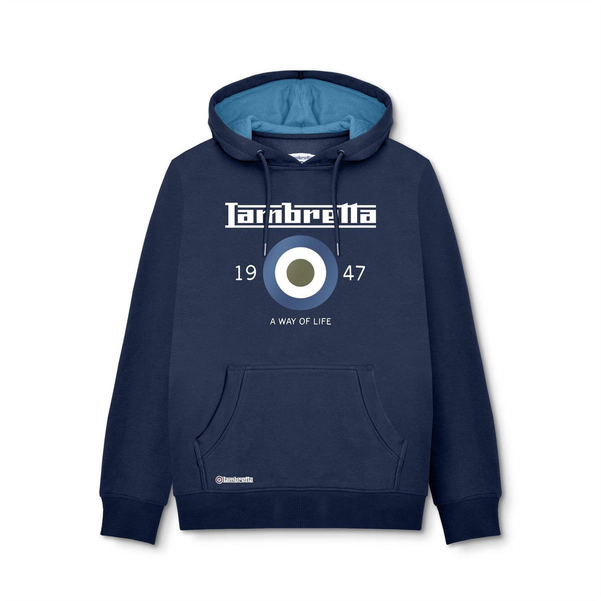 Lambretta Regular Fit Hooded Neck Sweatshirt