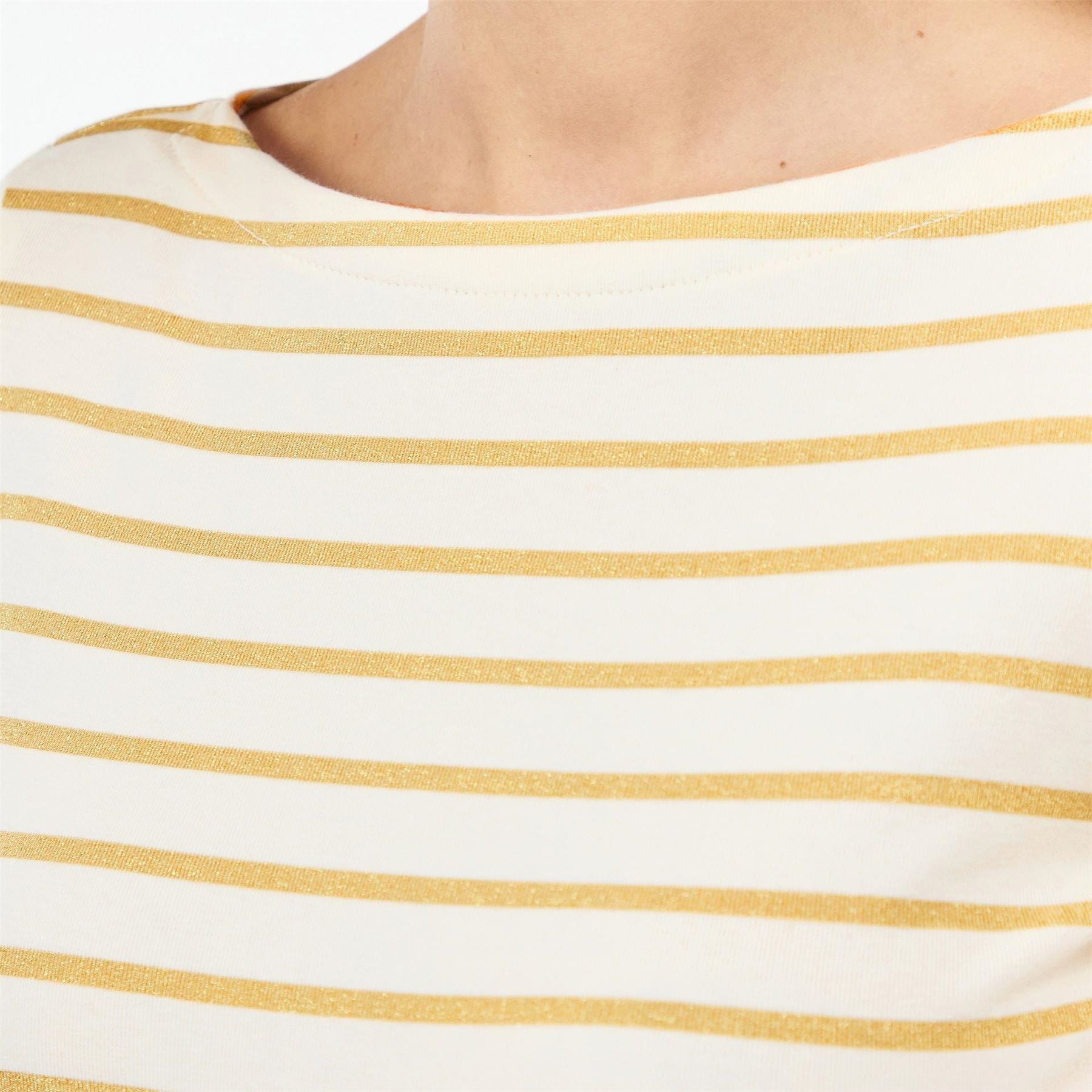 Lauren by Ralph Lauren Judy Boat Neck Three-Quarter Sleeve T-Shirt