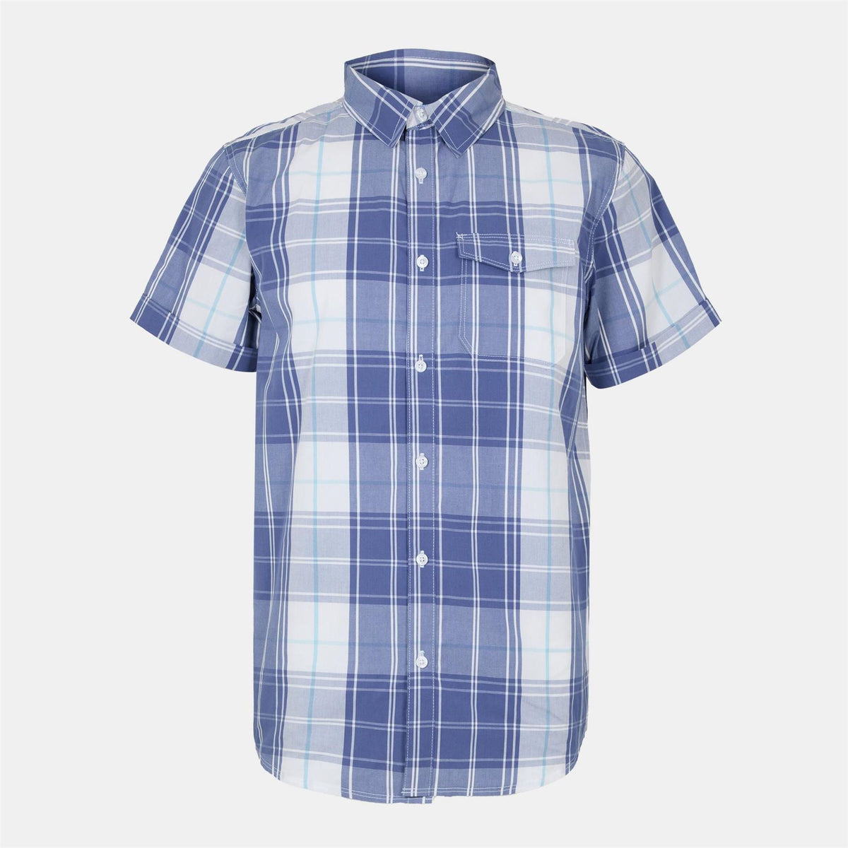 Bench Collared Neck Short Sleeve Regular Fit Shirt