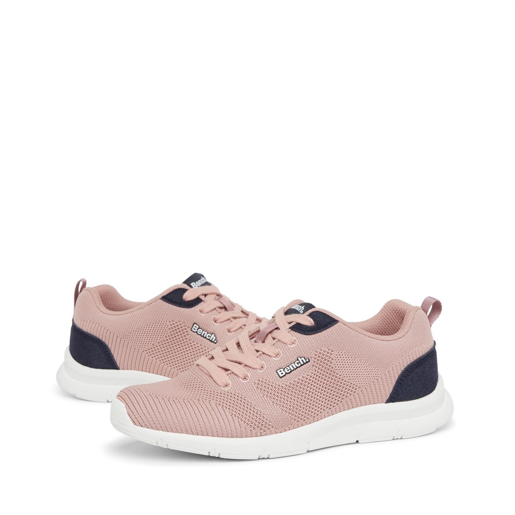 Bench Kira Lace-Up Textured Trainers