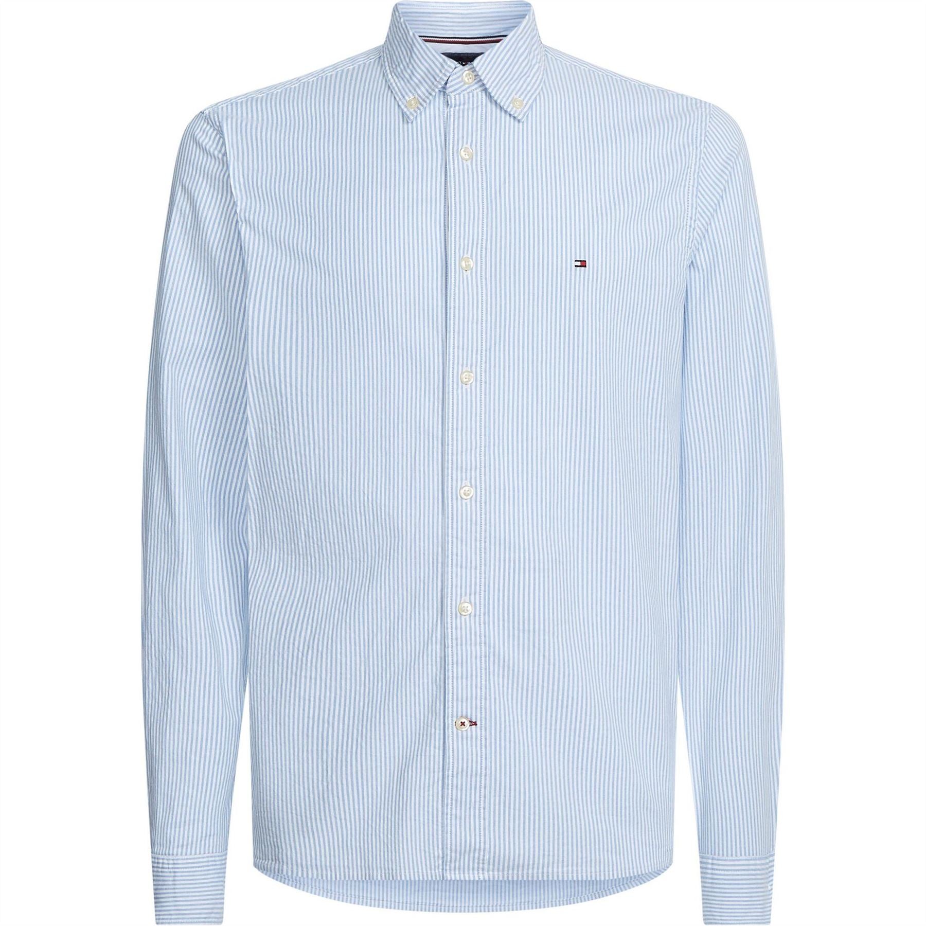 Tommy Hilfiger 1985 Flex Oxford Stripe  Shirt