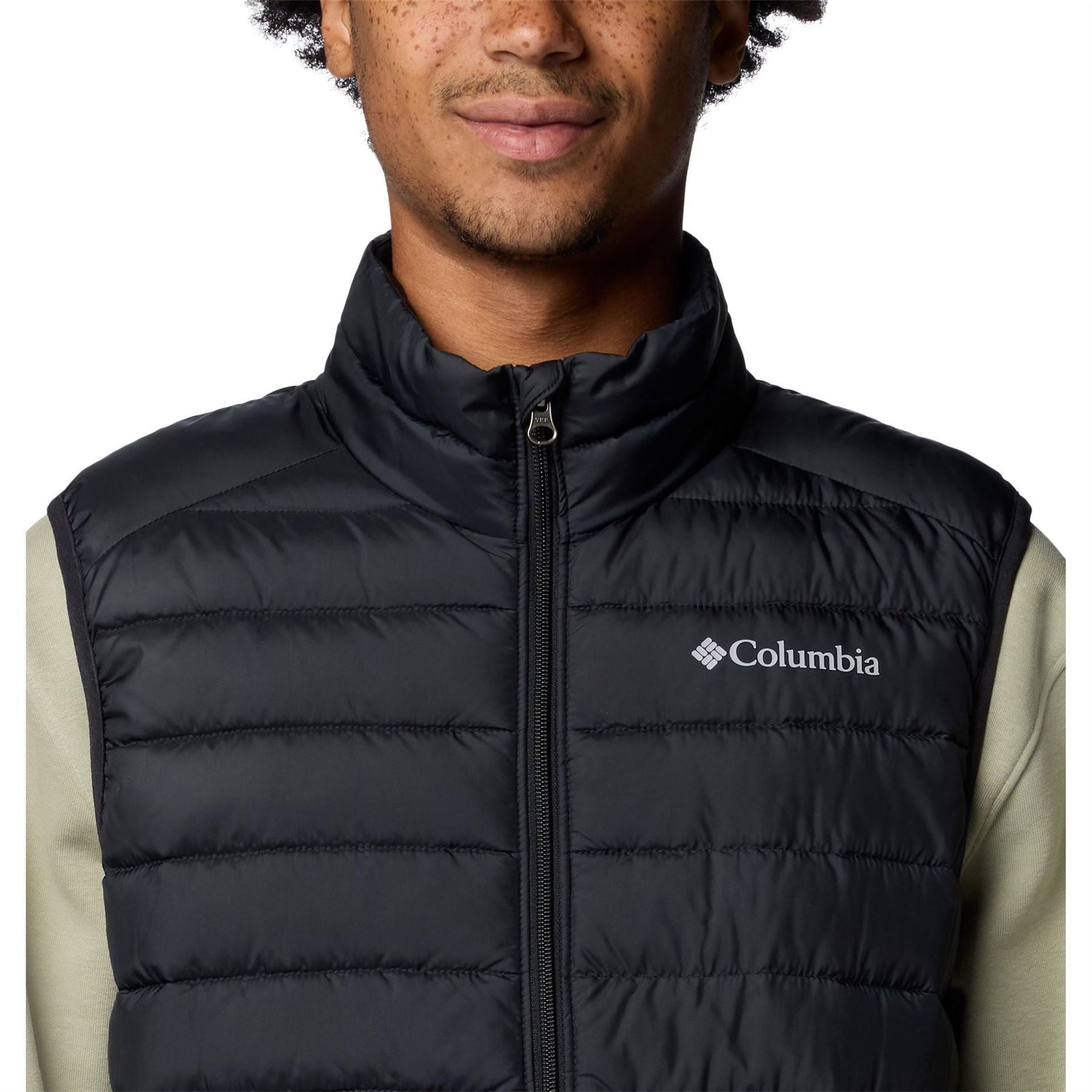 Columbia Mens Foster Solid Patterned Gilet