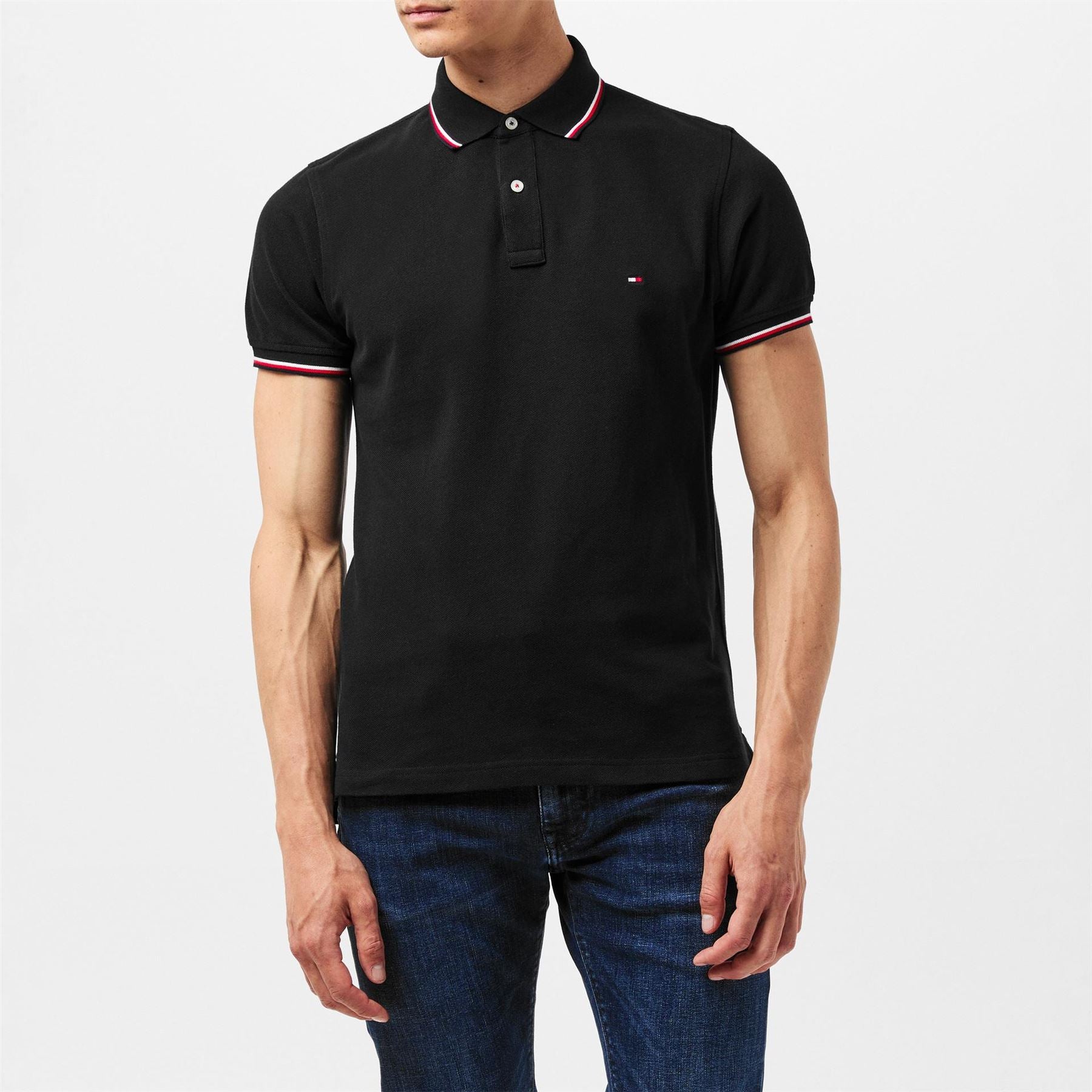 Tommy Hilfiger Tipped Slim Polo Shirt