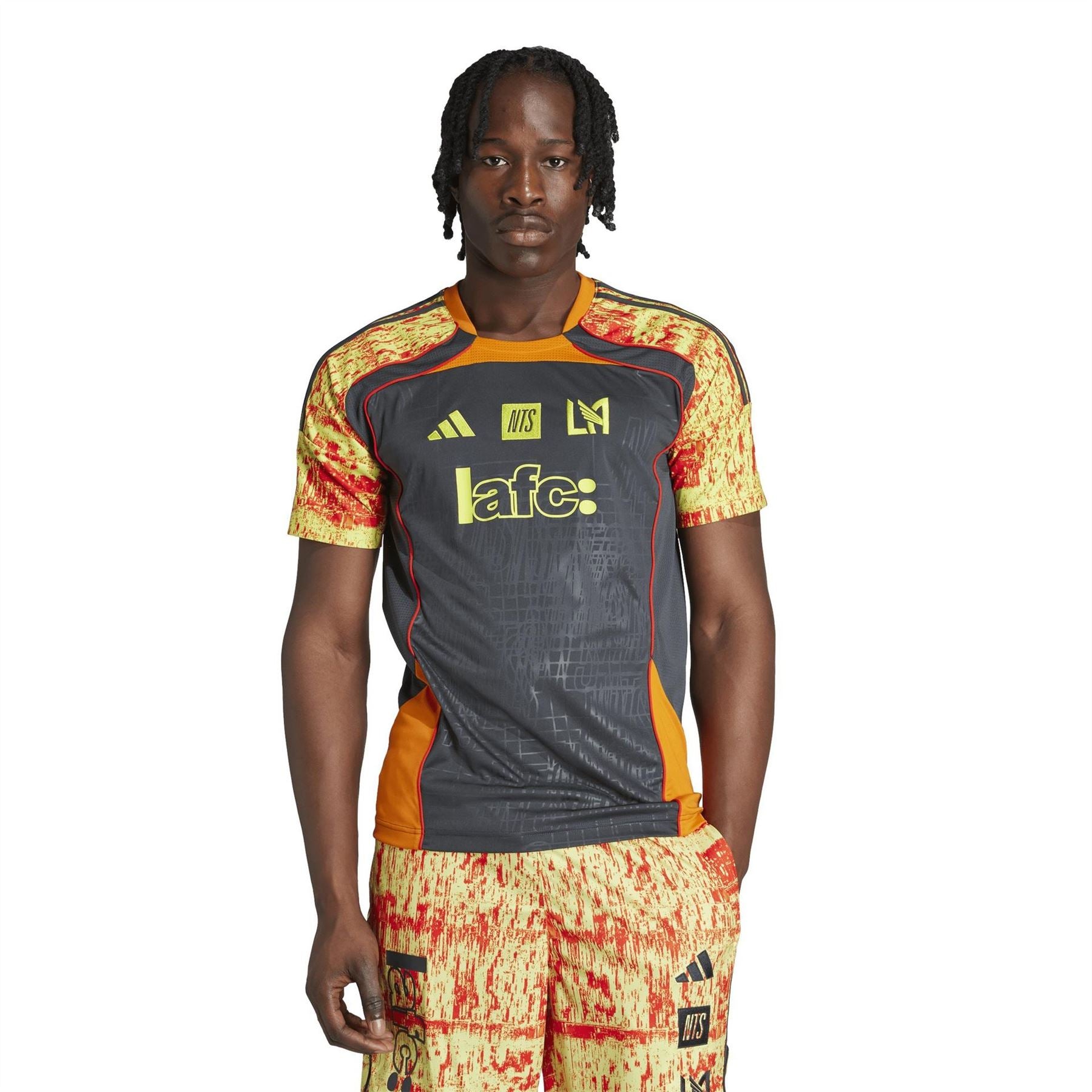 adidas LAFC Crew Neck Raglan Sleeve Jersey