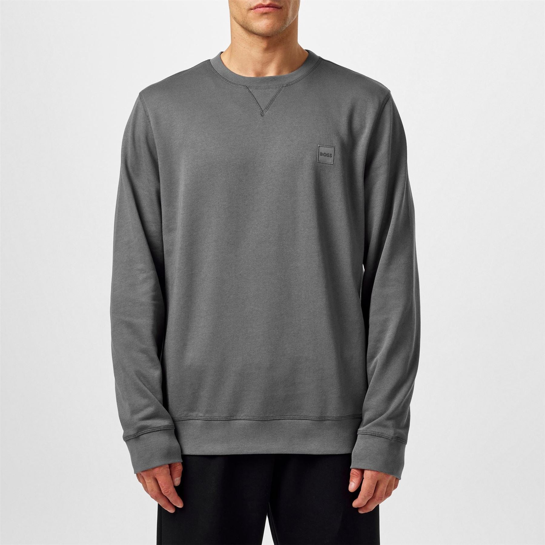 Boss Orange Long Sleeve Premium Cotton Sweatshirt (westart Crew Neck)