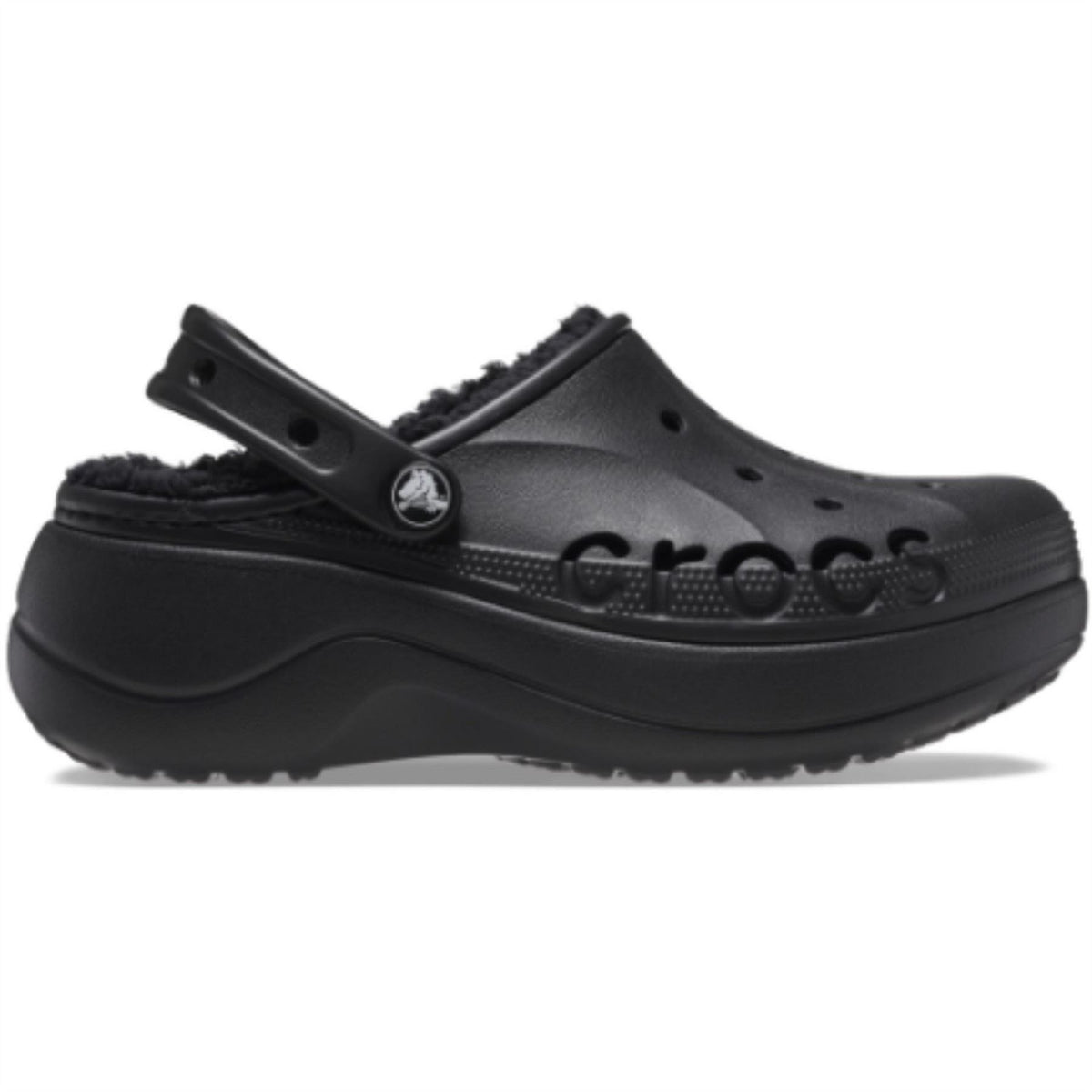 Crocs Womens Lined Platform Clogs
