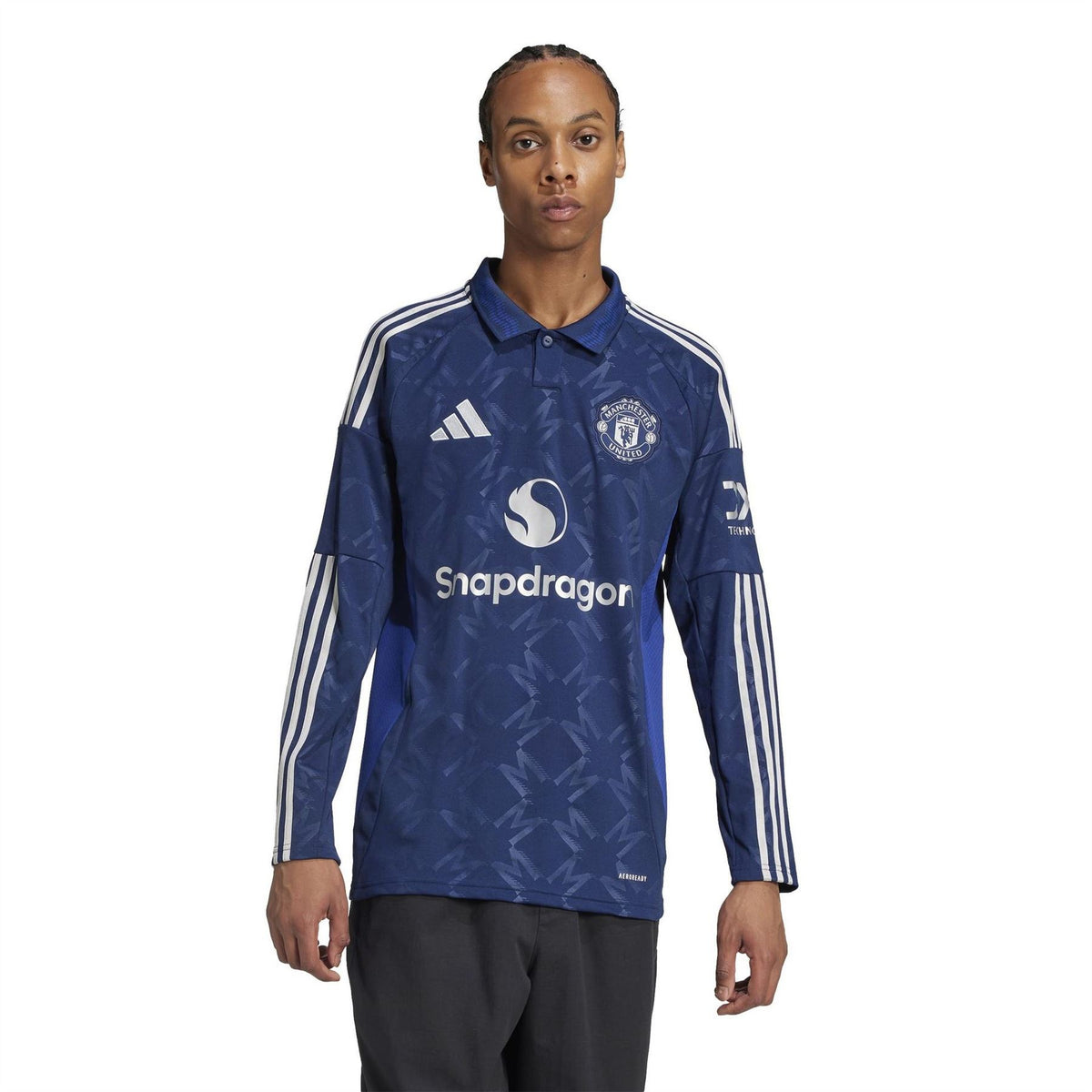 adidas United Away Long Sleeve Shirt Adults