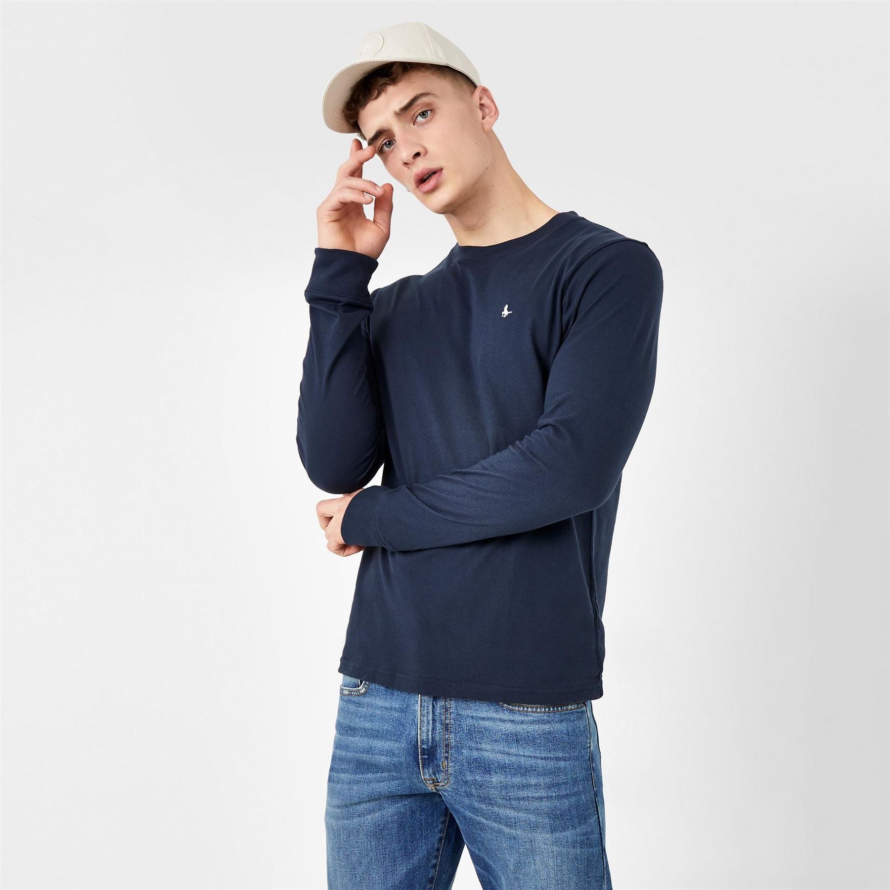 Jack Wills Mens Sandleford Long Sleeve T-Shirt