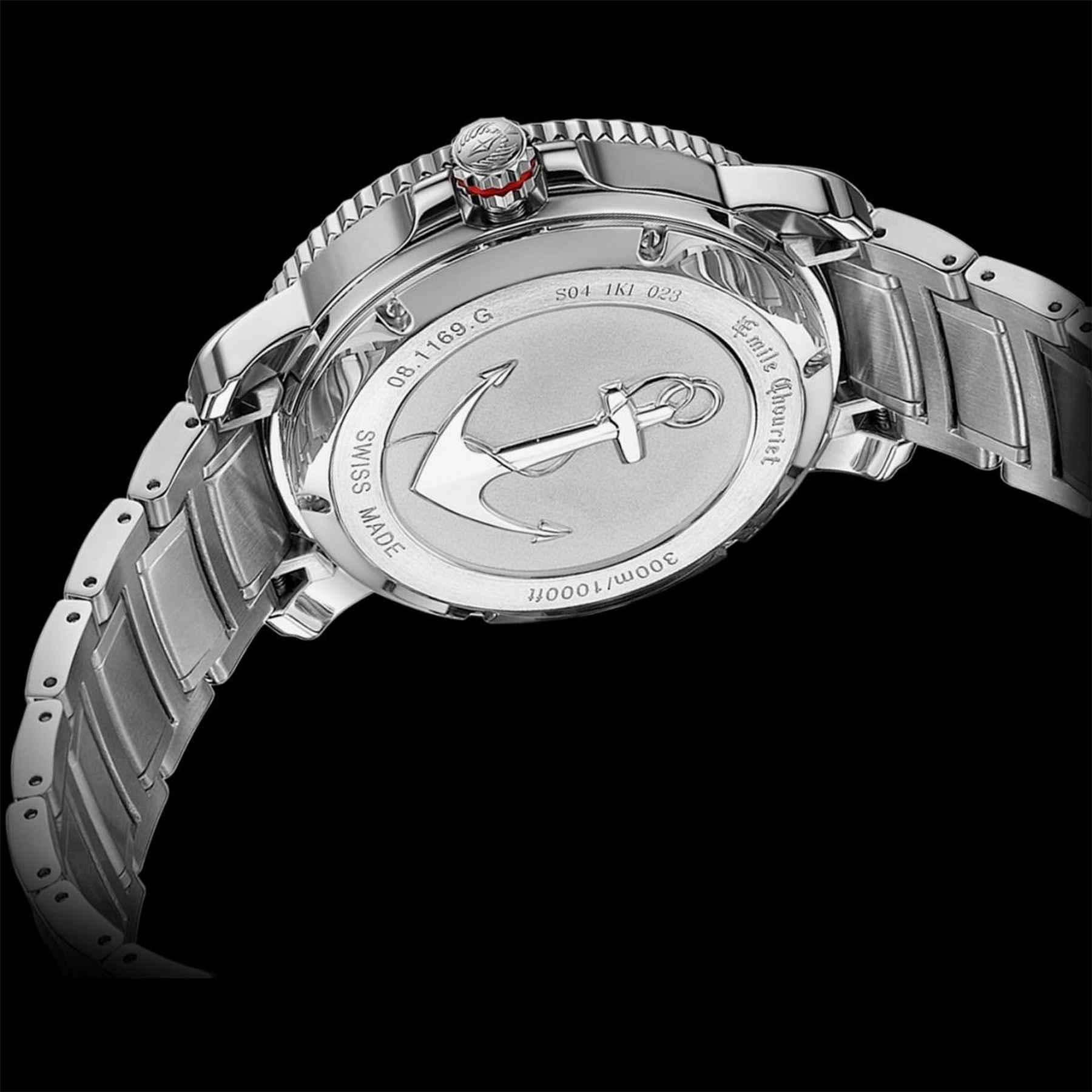 Emile Chouriet Deep Watch 08.1169.g.6.aw.58.6