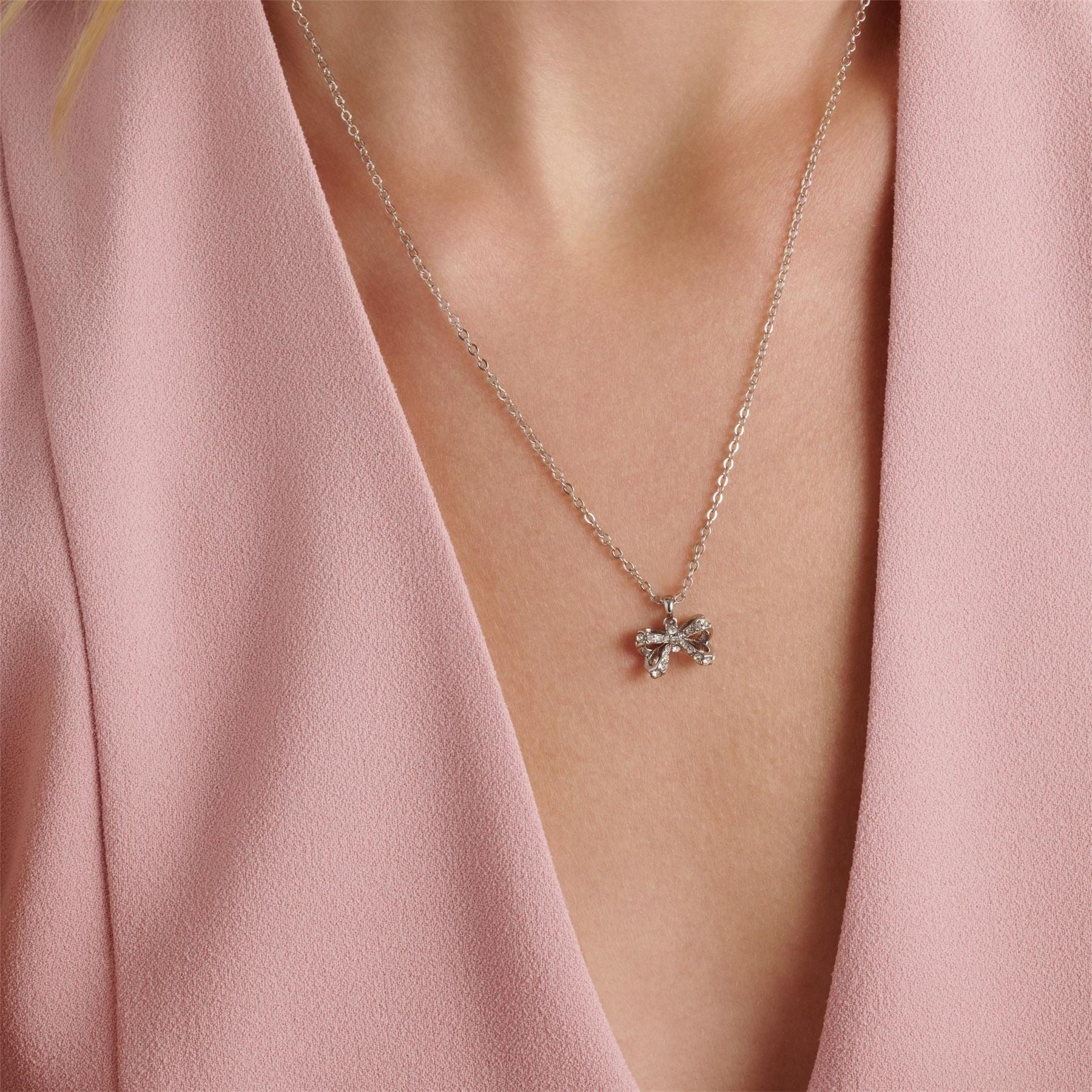 Ted Baker Crestra Crystal Pendant Necklace