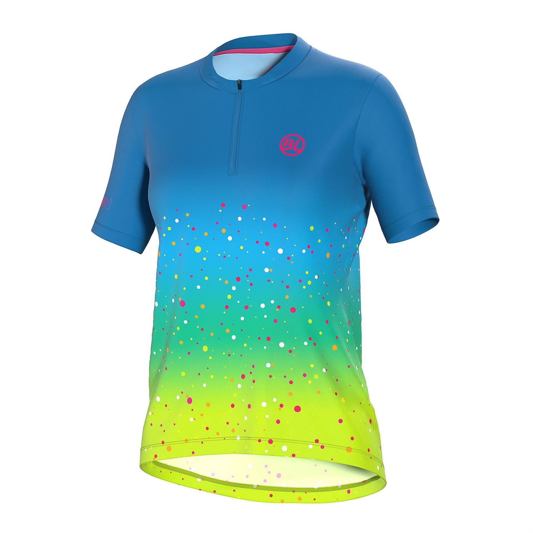 Bicycle Line Marostica Half Zip UPF 30+ Short Sleeve Cycling Jersey