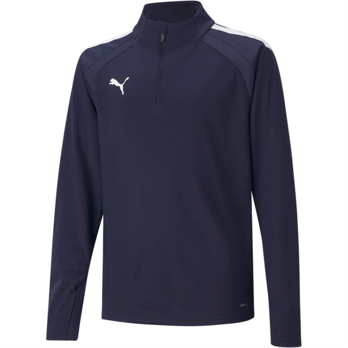 Puma Teamliga Quarter Zip Top Juniors