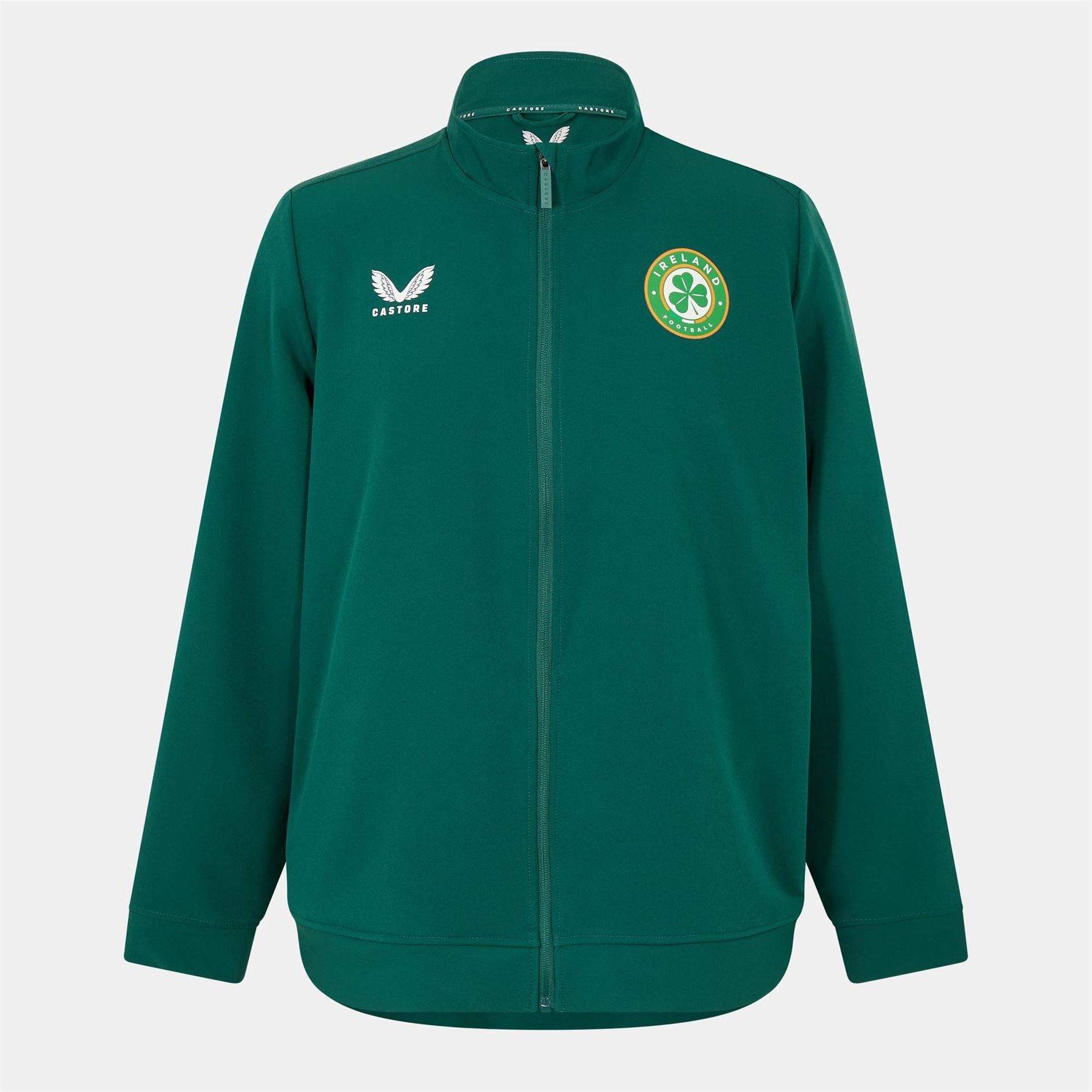 Castore Ireland Football Ribbed Cuff Track Jacket