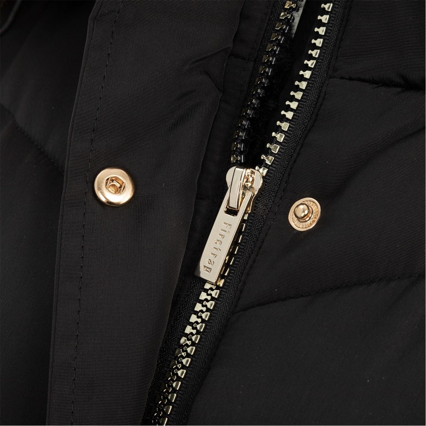 Firetrap Water Resistant Hooded Short Puffer Jacket