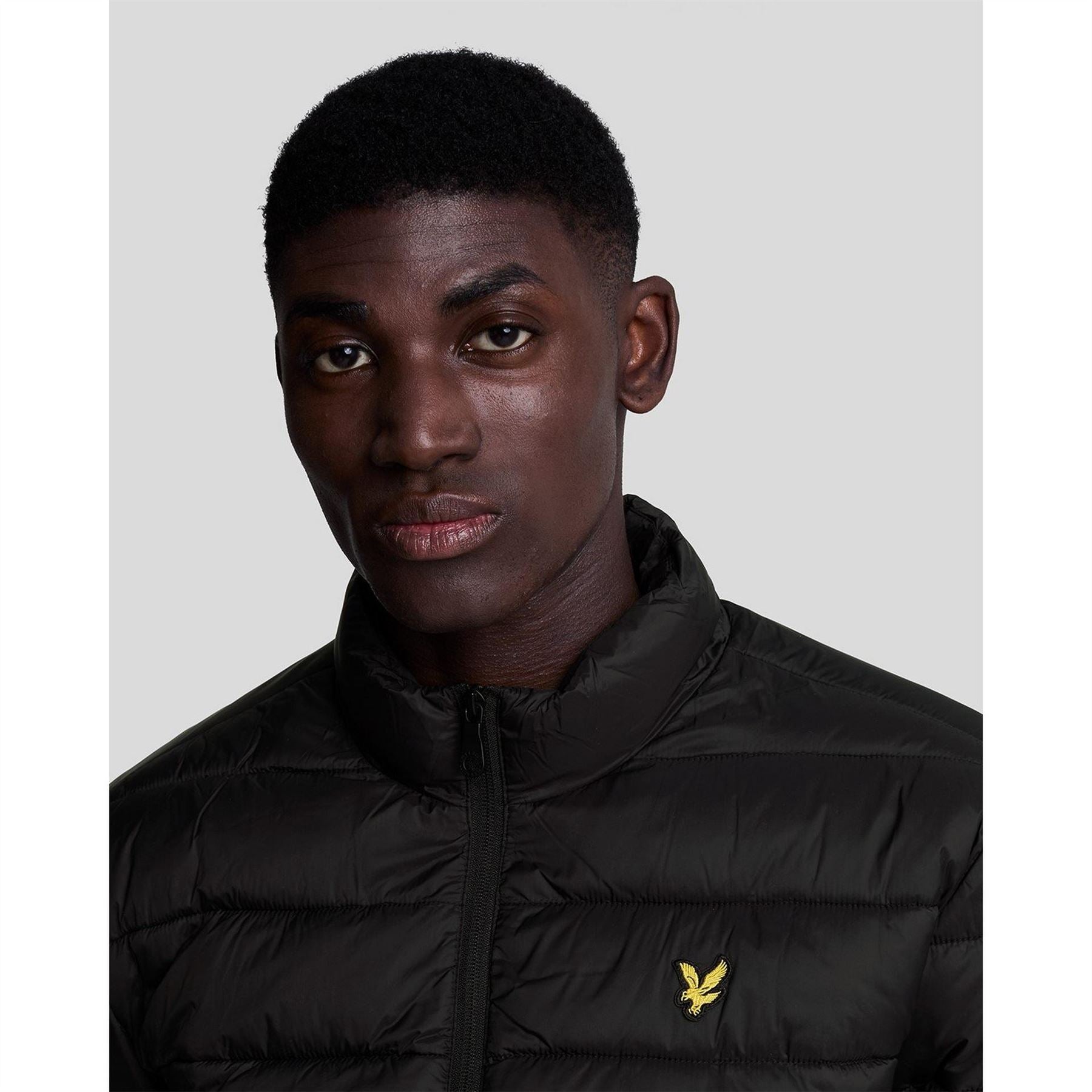 Lyle and Scott Medium Funnel Wadded Puffer Jacket
