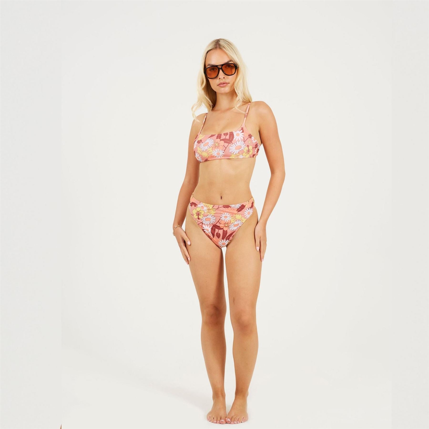 Brave Soul High Waist Bikini Bottoms
