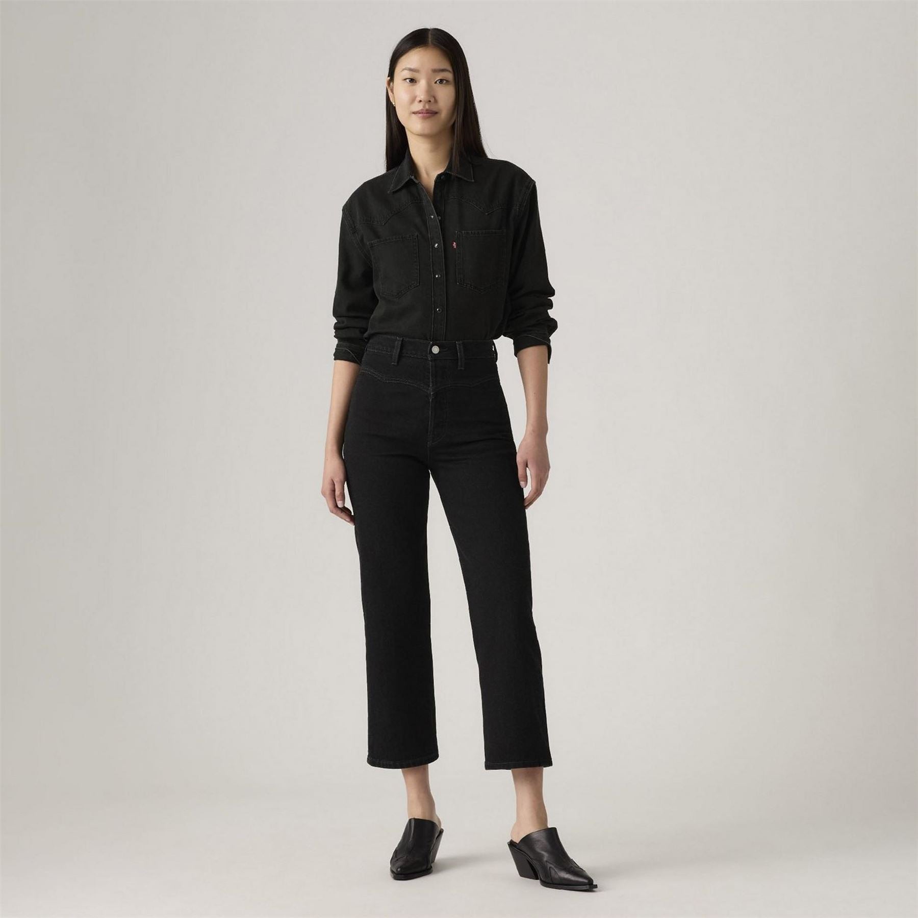 Levis Ribcage Straig Ld99