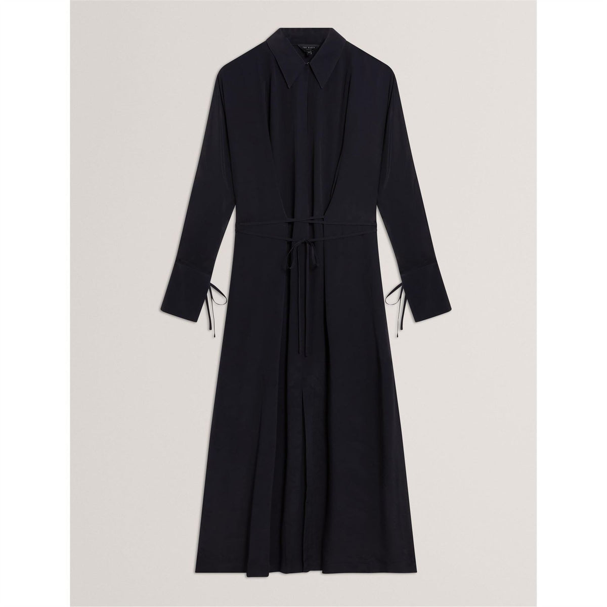 Ted Baker Midi Long Sleeve Shirt Dress